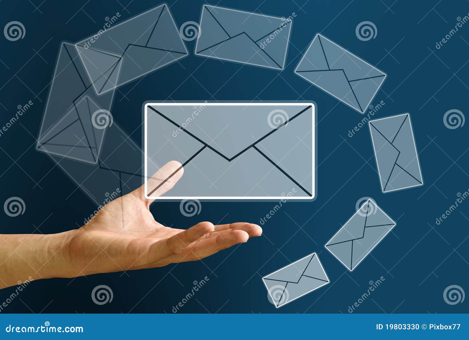 Hand carry the letter icon stock photo. Image of newsletter 19803330