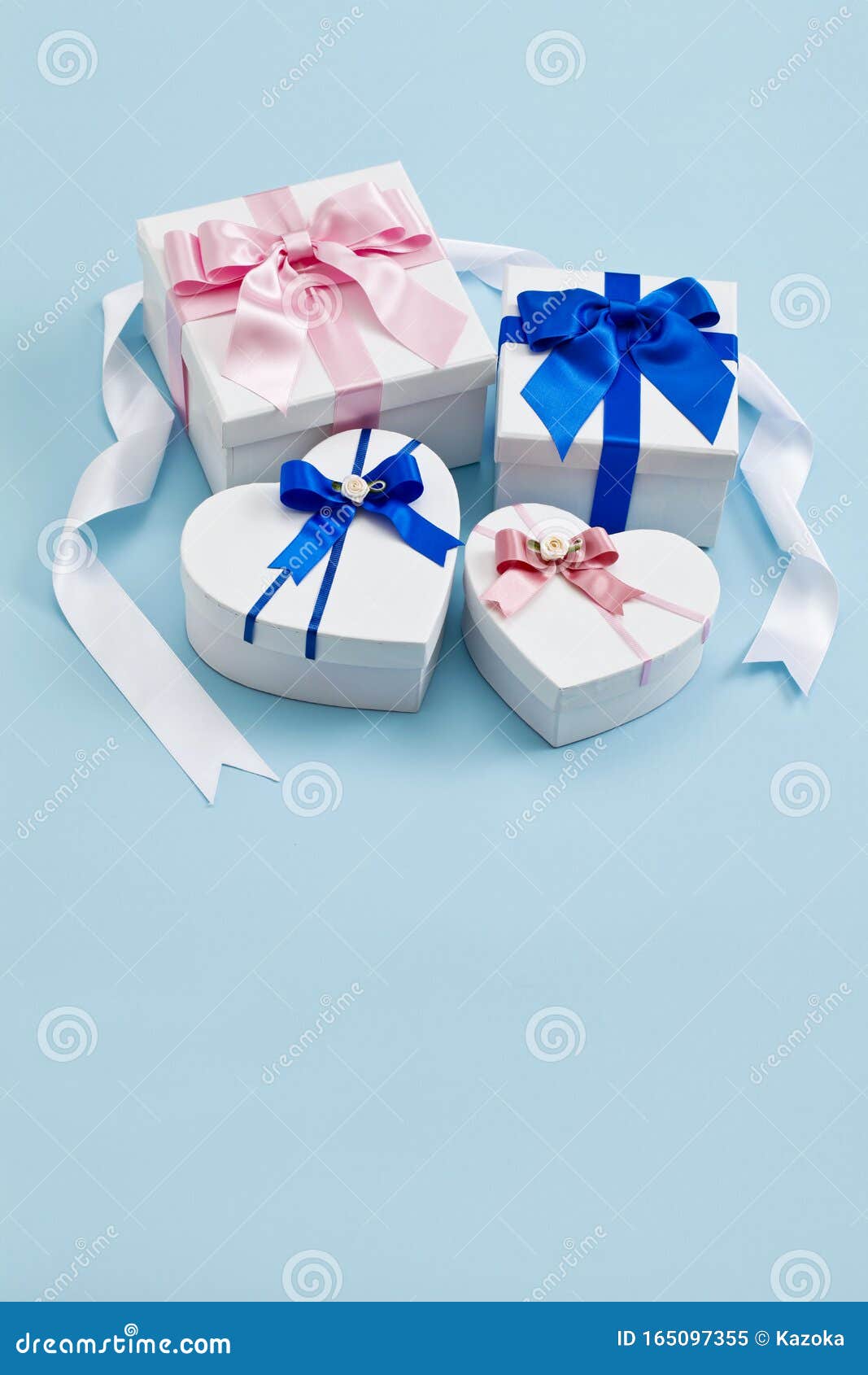 Gift, box, set, background stock image. Image of blue 165097355