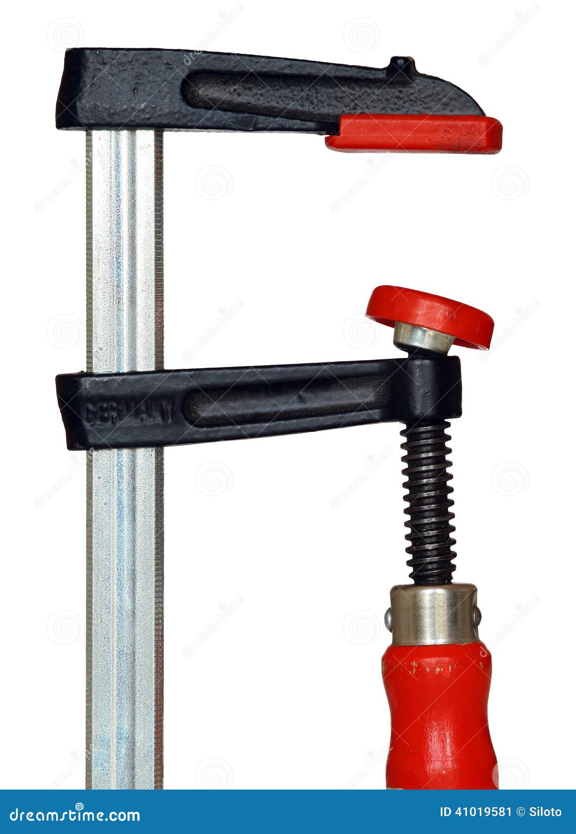 Hand clamp stock image. Image of cramp, implement, craftsman 41019581