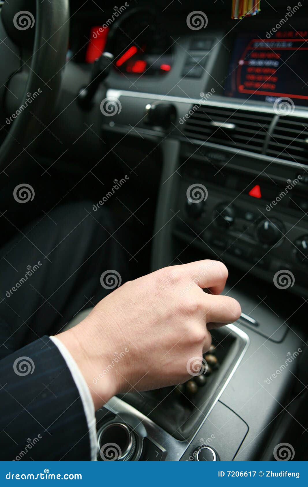 Hand Control Car S Switching Stock Image Image of transmission