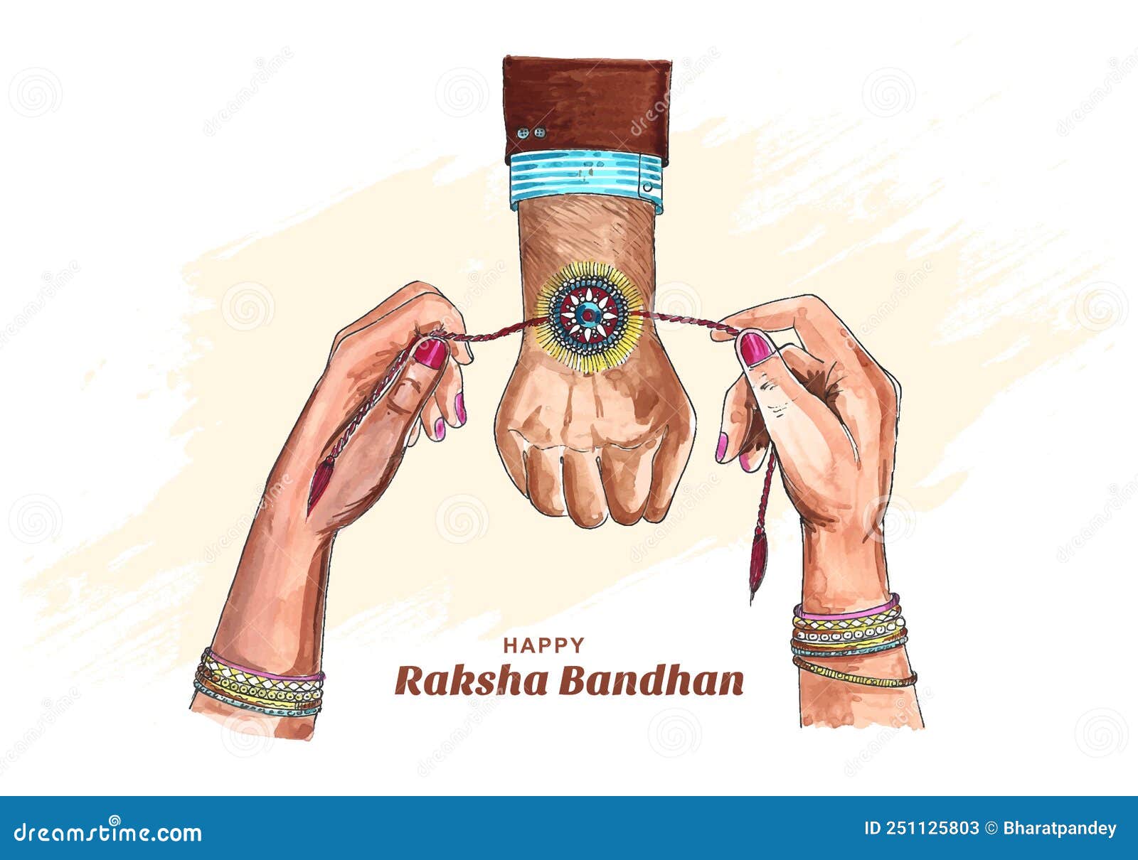 Raksha Bandhan Drawing Easy | Pencil Sketch | Kolay çizimler-saigonsouth.com.vn
