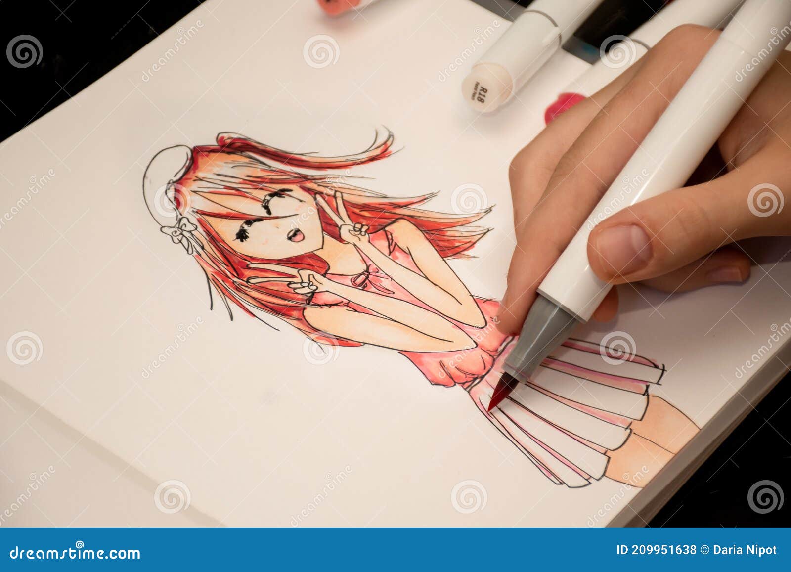 How to Draw Animes Girls | Anime Sketch. Let's Learn How to … | Flickr