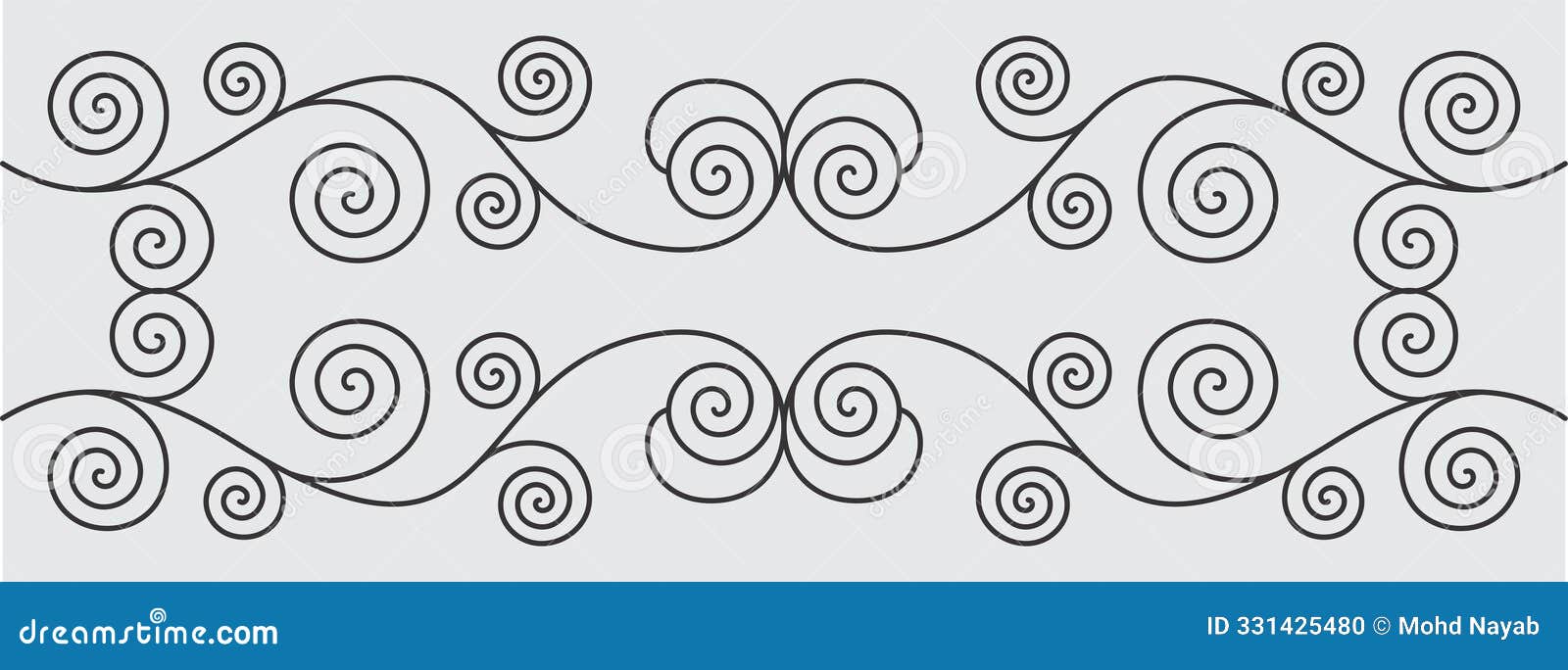 decorative scribbled swirls images cdr x6