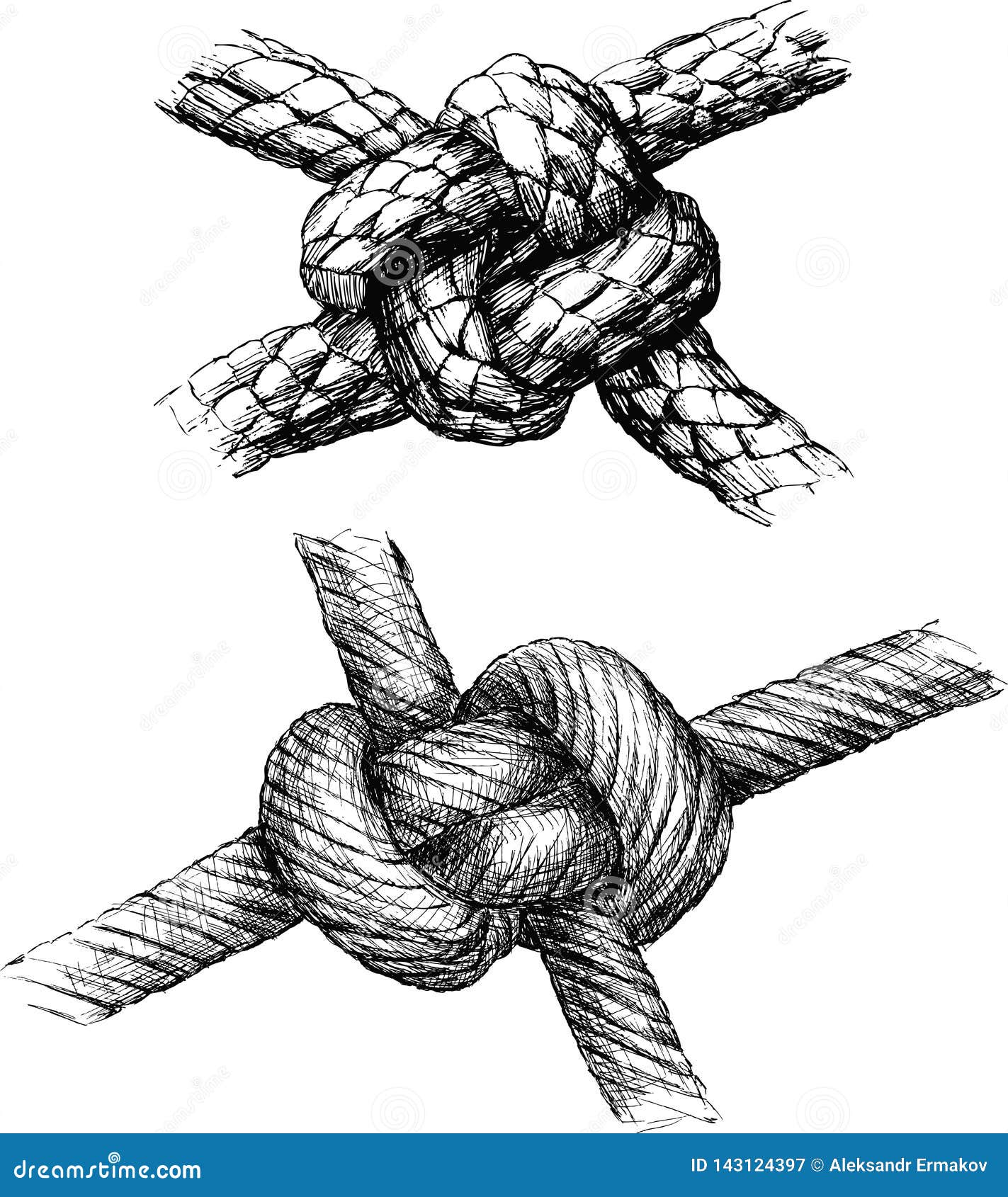 knot drawing