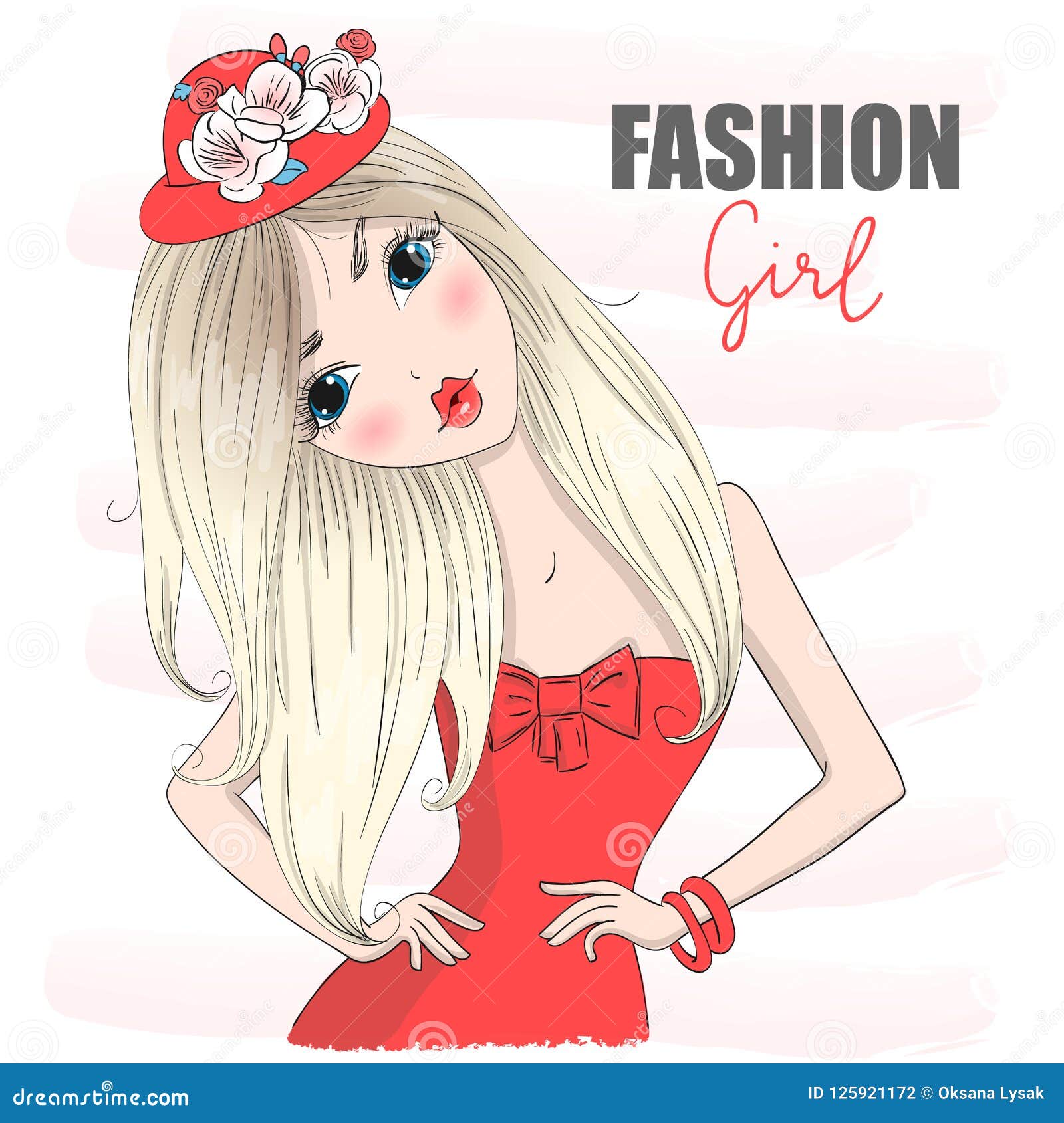 Girl Clothes Cartoon