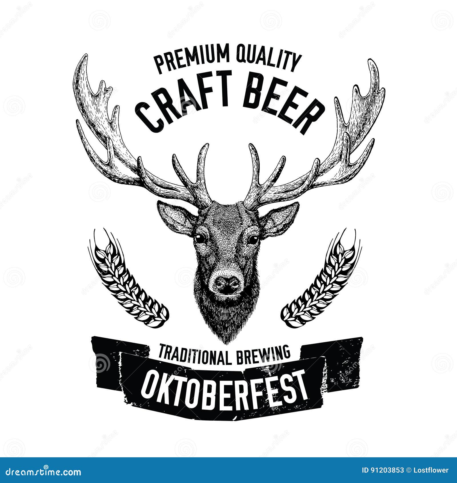 Beer Deer Template Beer Deer Template