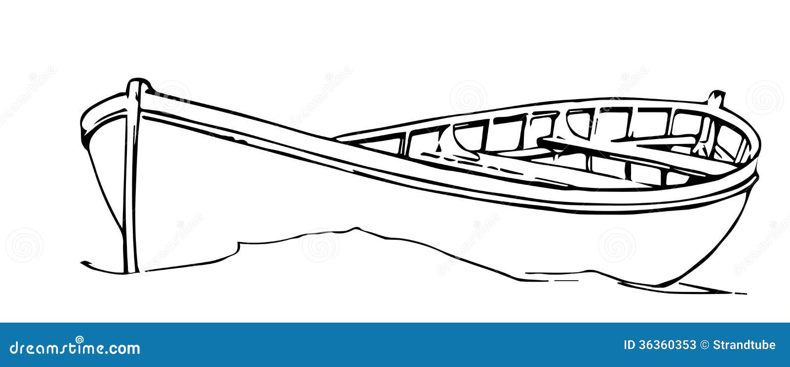 Stock Photos: Hand Drawn Boat /Eps. Image: 36360353