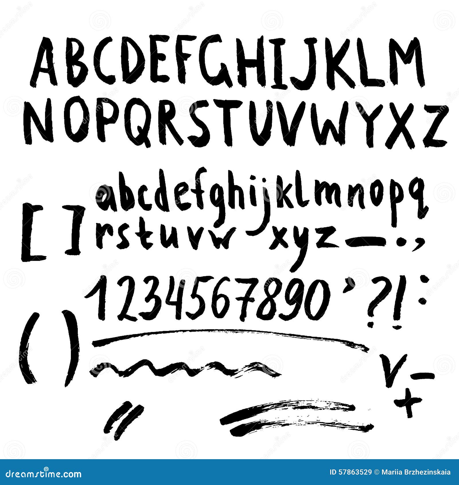 distressed text