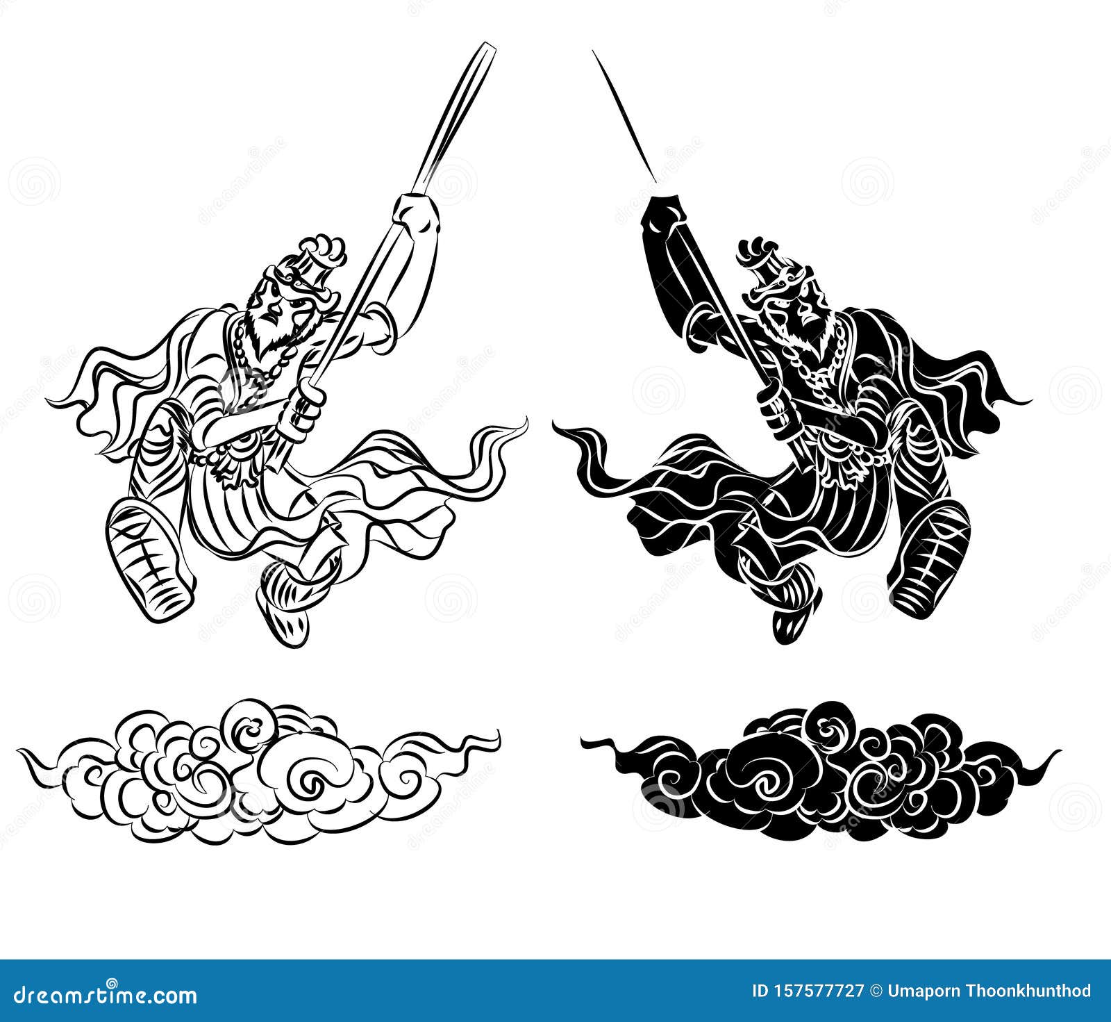Beautiful Line King Monkey Tattoo Design ,colorful Koi Fish and Flower. Idea for Tattoo and Coloring Books. Stock Vector - Illustration of drawn, coloring: 157577727 Beautiful Line King Monkey Tattoo Design ,colorful Koi Fish and Flower. Idea for Tattoo and Coloring Books. Stock Vector - Illustration of drawn, coloring: 157577727