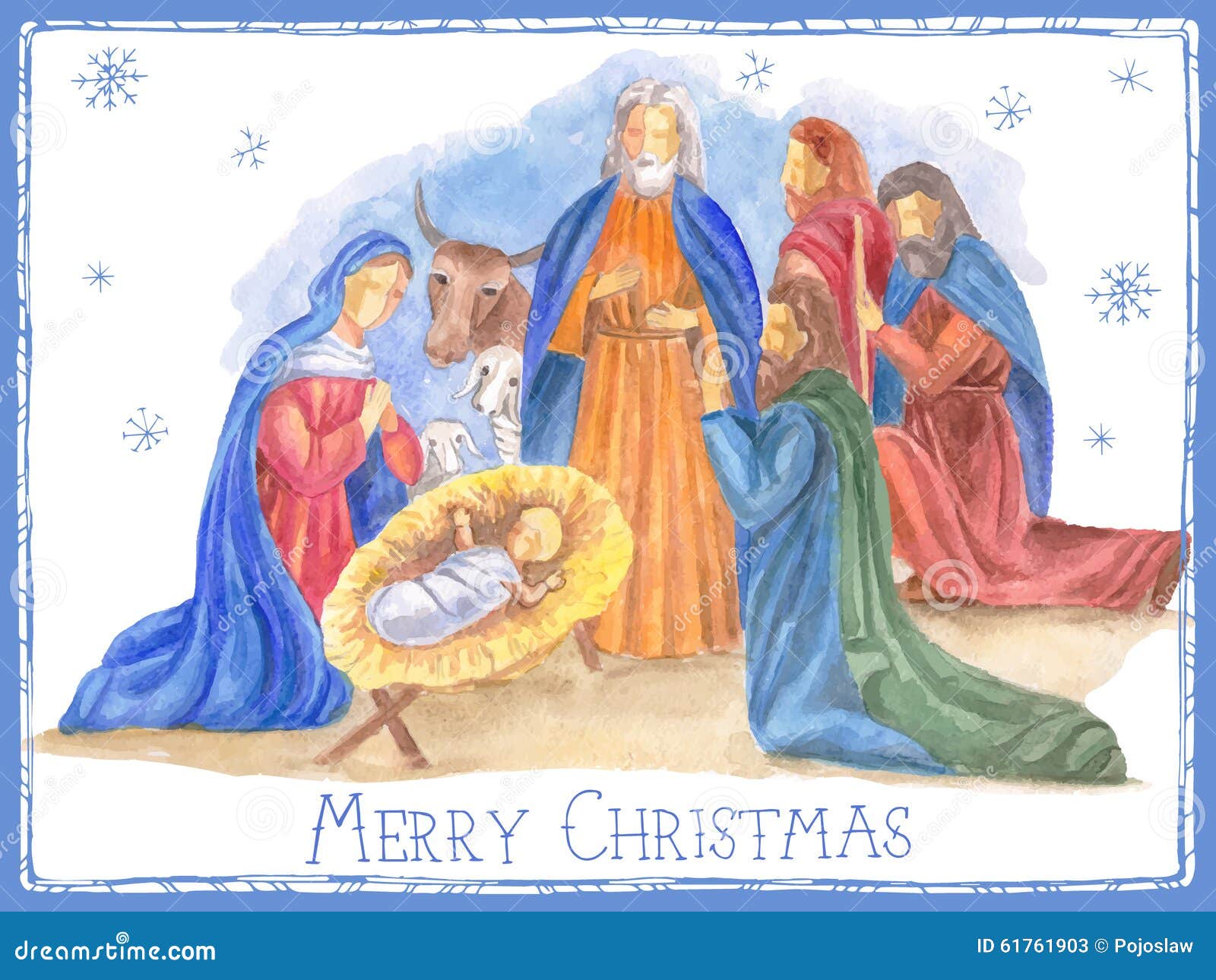 Merry Christmas Nativity Christian Manger Catholic Religion December  Biblical Birth Of The Child Jesus Scene Cartoon Vector Illustration Graphic  Design Royalty Free SVG, Cliparts, Vectors, and Stock Illustration. Image  130769112.