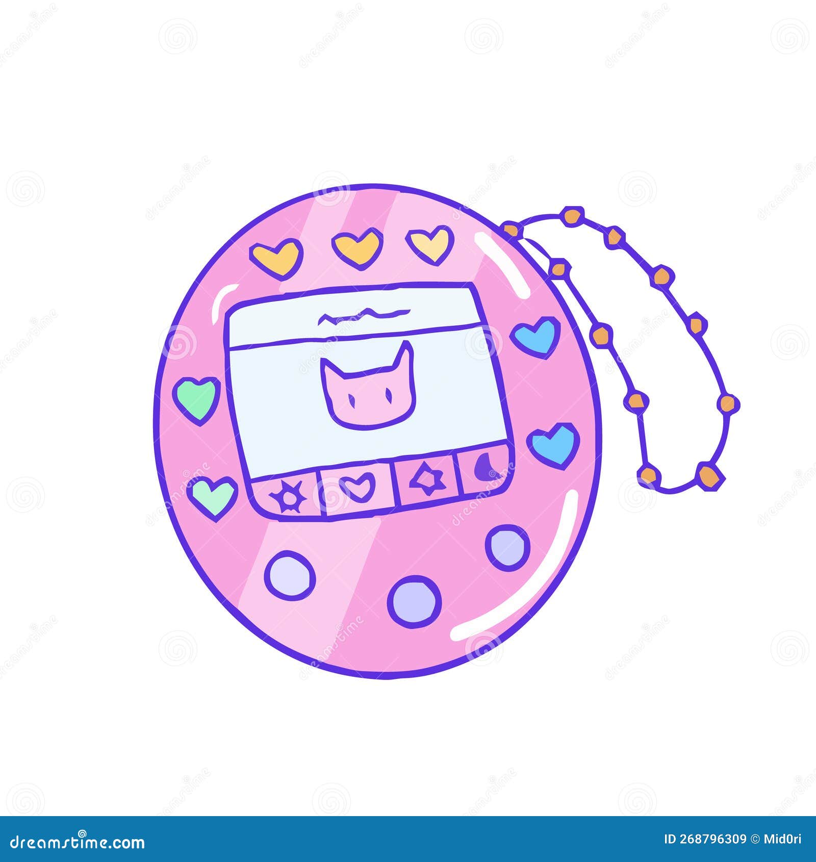 https://thumbs.dreamstime.com/z/hand-drawn-cute-s-aesthetic-girl-pocket-game-device-isolated-japanese-kawaii-pet-mini-gadget-colorful-buttons-vector-268796309.jpg