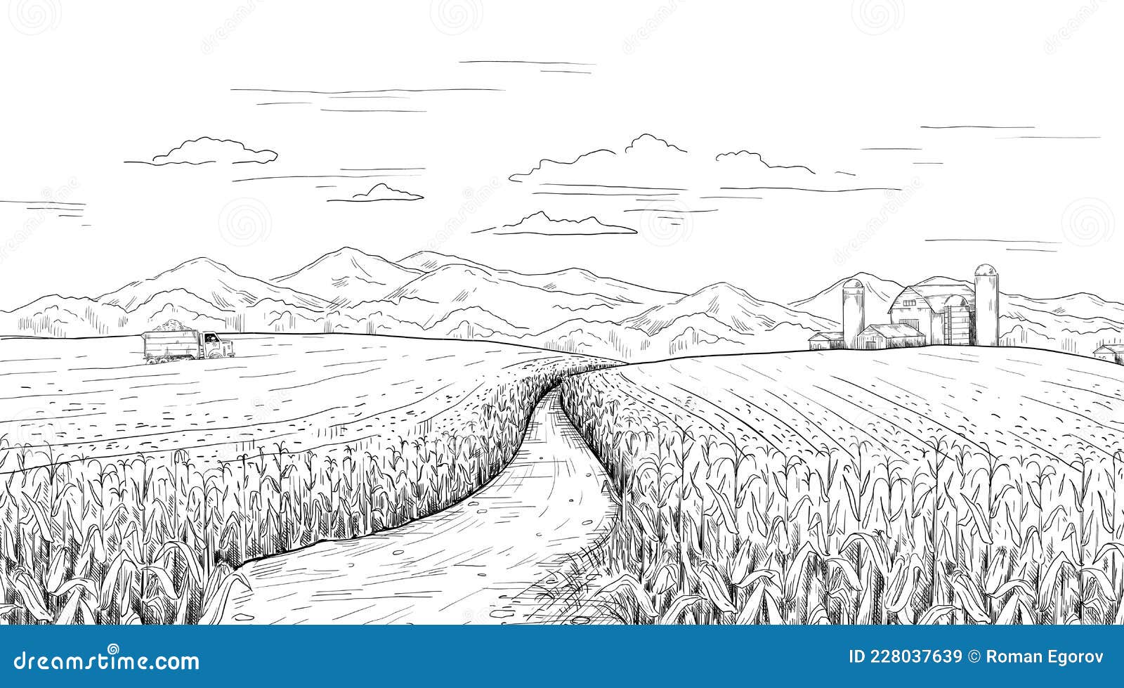 Easy Village Scenery / Village Scenery Drawing Step by Step for Beginners /  How to Draw Easy Scener… | Drawing scenery, Easy scenery drawing, Landscape  drawing easy