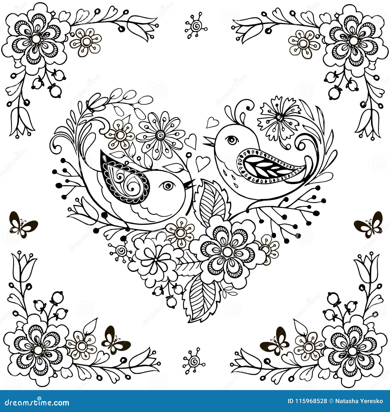 Decorative Owl on a Flowering Branch Coloring Book for Adults. Hand Drawn  Decorative Owl for the Anti Stress Coloring Page Stock Vector -  Illustration of abstract, drawn: 116211446