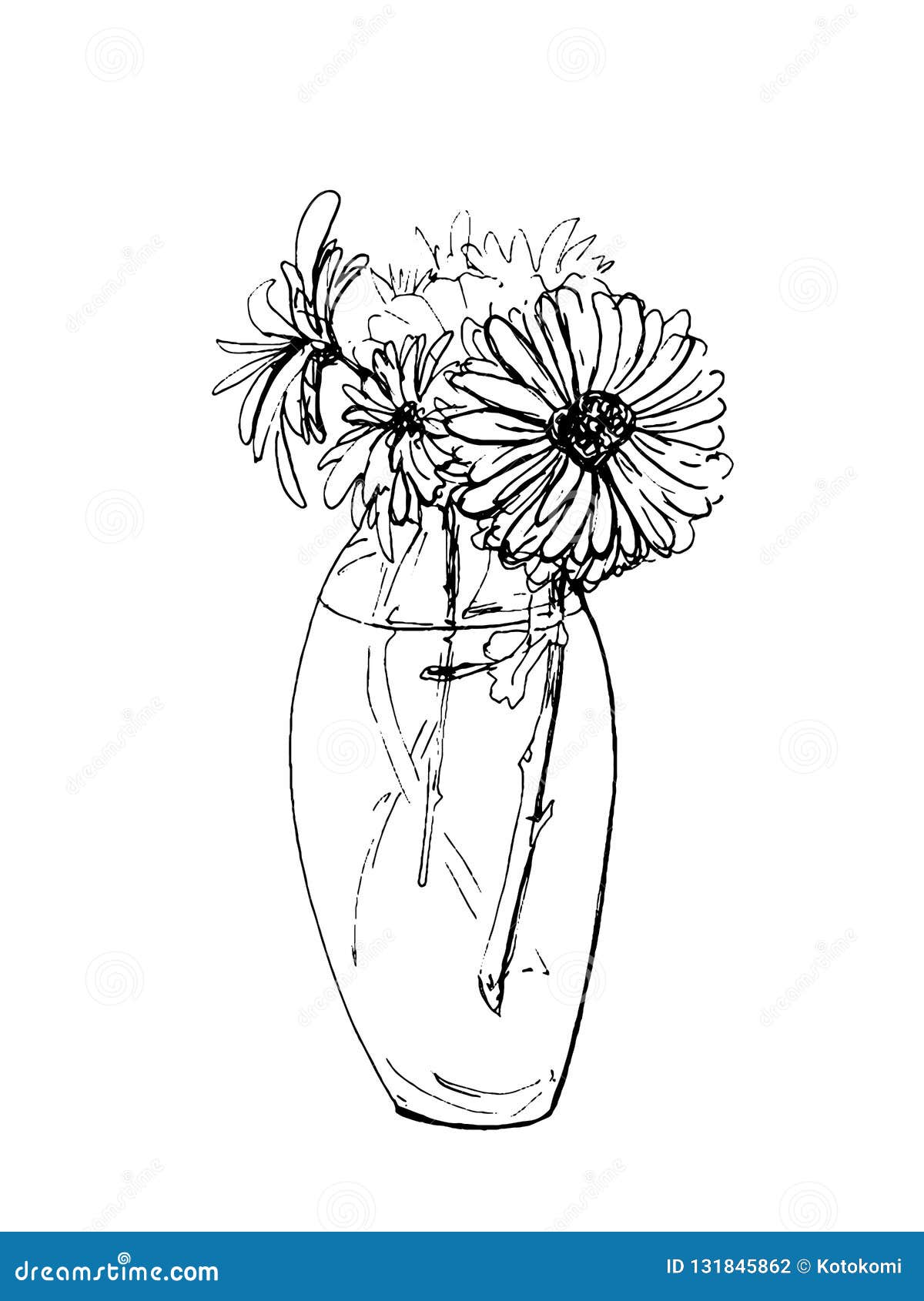 Share 75+ pen sketches of flowers - in.eteachers