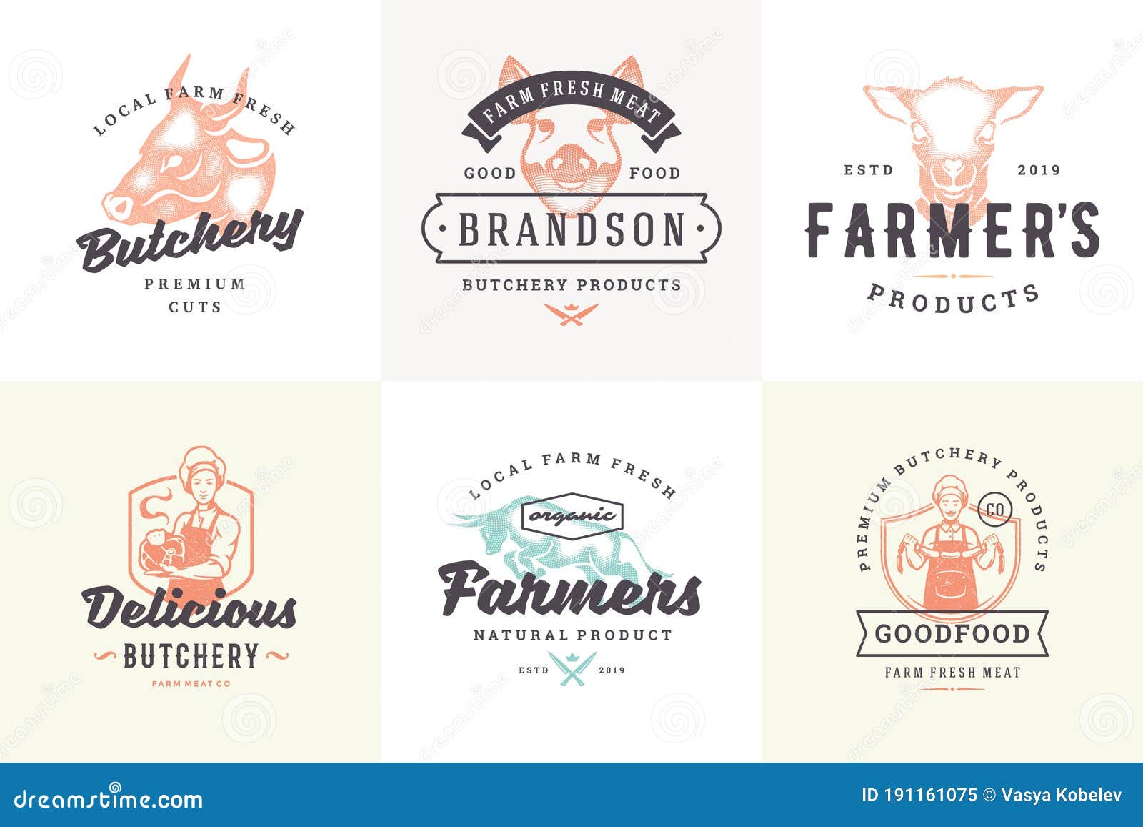 modern vintage logos