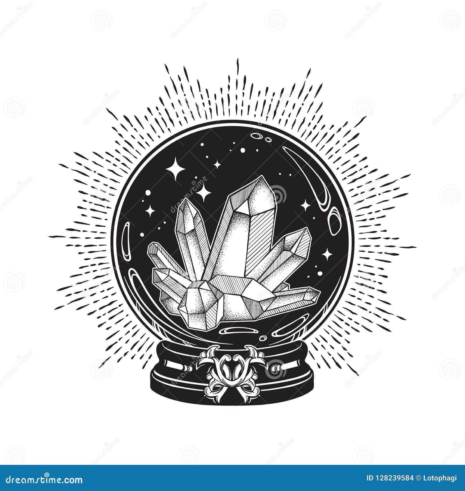 Crystal Ball Tattoo Stock Illustrations – 578 Crystal Ball Tattoo Stock Illustrations, Vectors & Clipart - Dreamstime