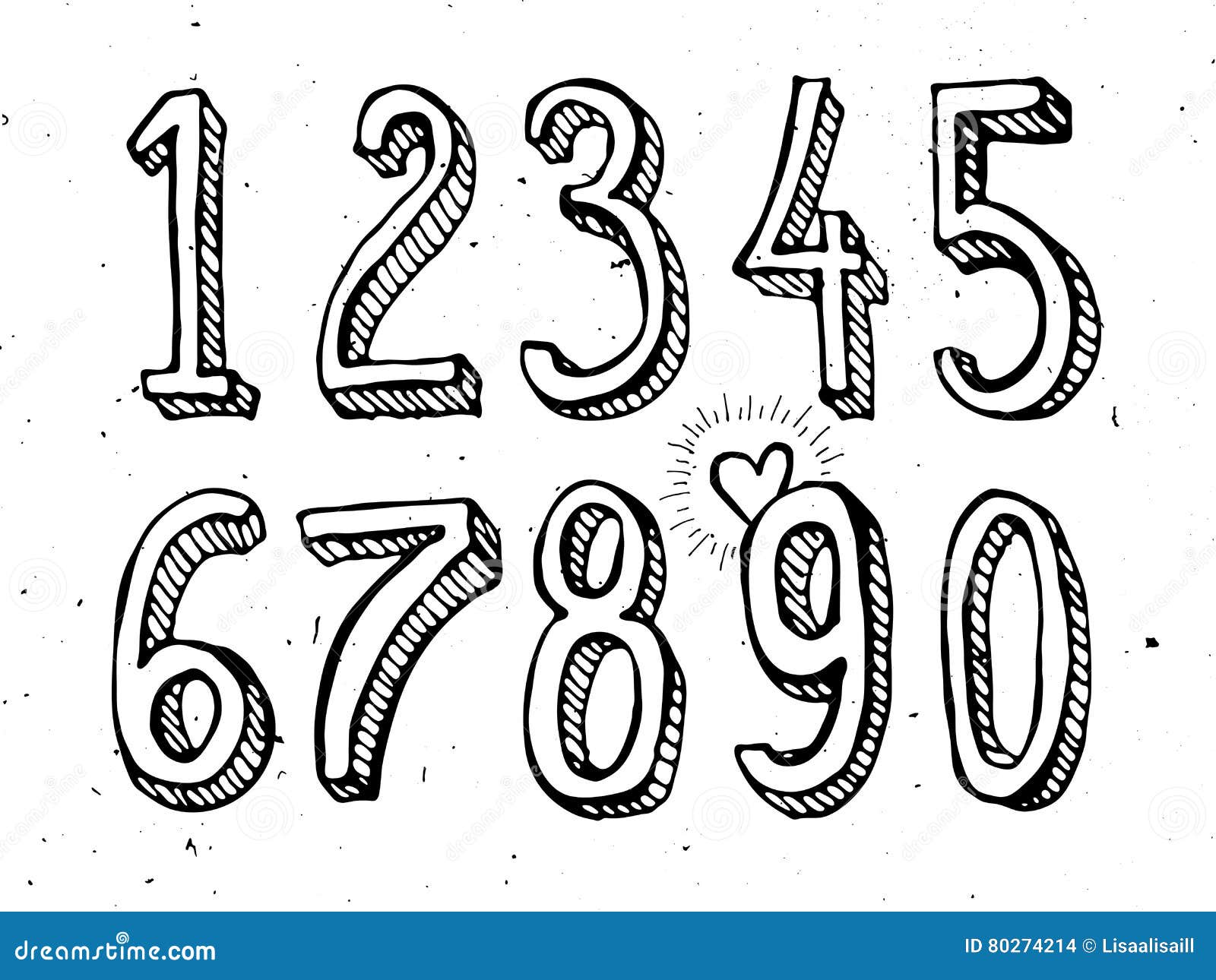 Numbers Sketch Stock Illustrations 7 055 Numbers Sketch Stock Illustrations Vectors Clipart Dreamstime