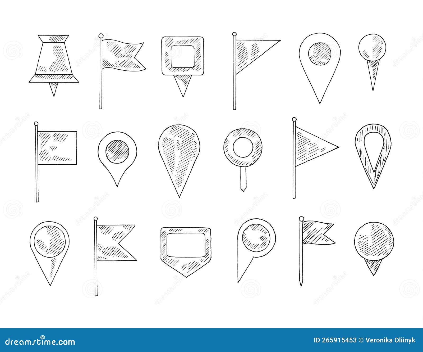 Sketch Pinpoint Stock Illustrations – 169 Sketch Pinpoint Stock  Illustrations, Vectors & Clipart - Dreamstime