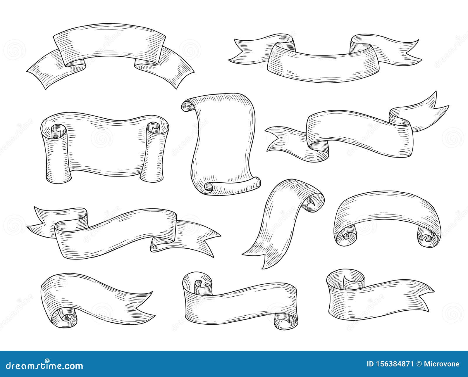 Scroll Drawing Billeder  Gennemse 516360 stockfotos vektorer og videoer   Adobe Stock