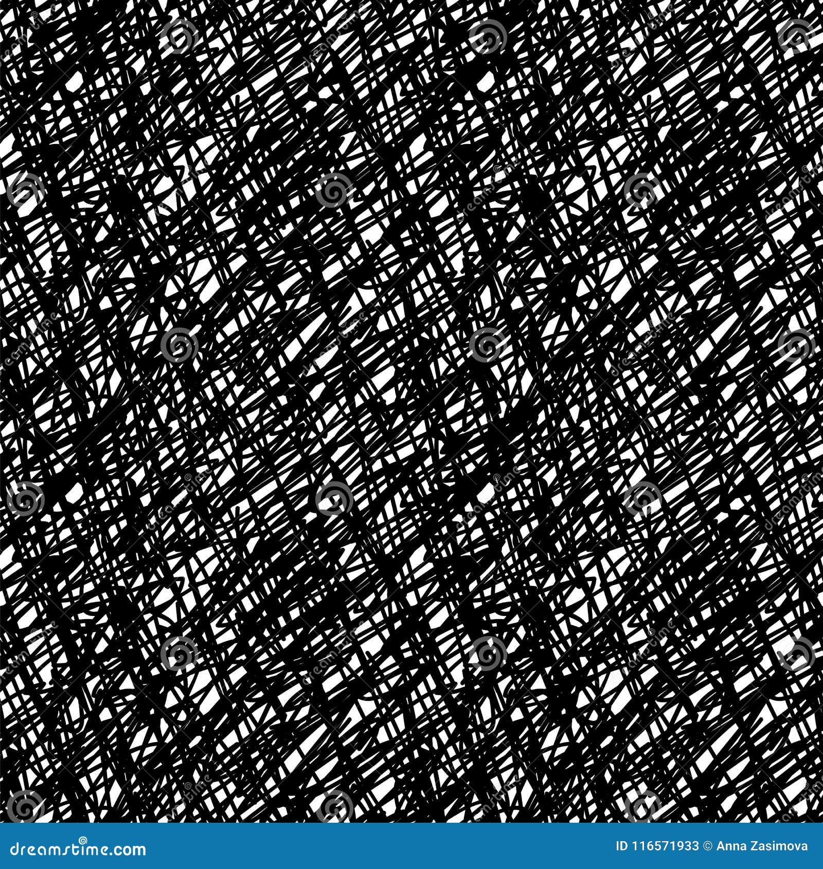 Hand Drawn Seamless Pattern. Seamless Pattern Can Be Used for Textile