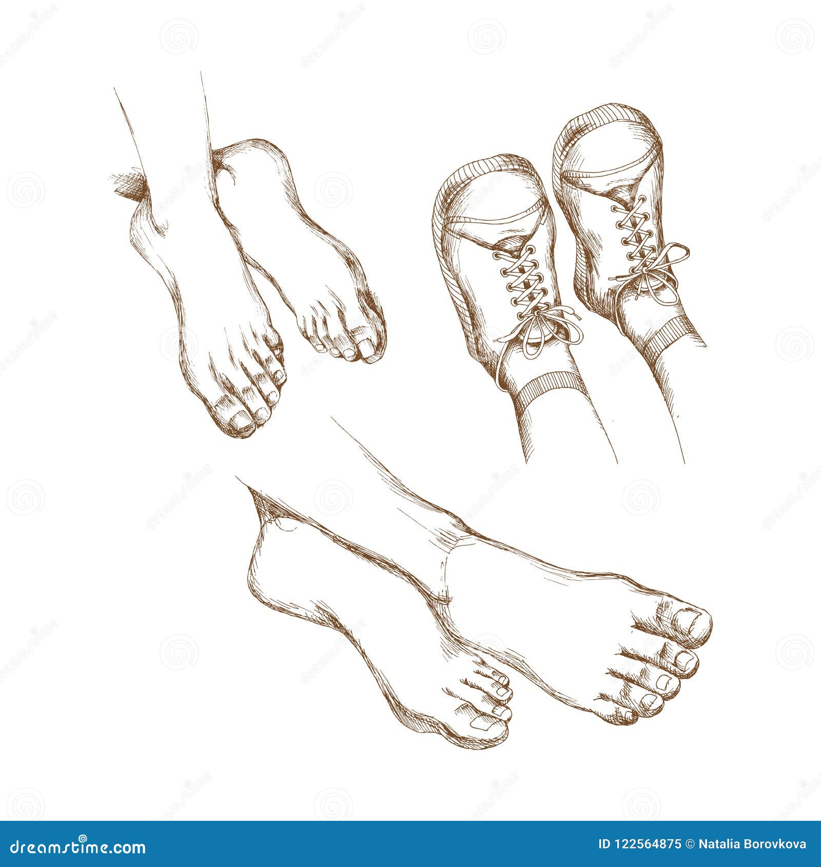 Draw Human Feet  How to Draw a Foot