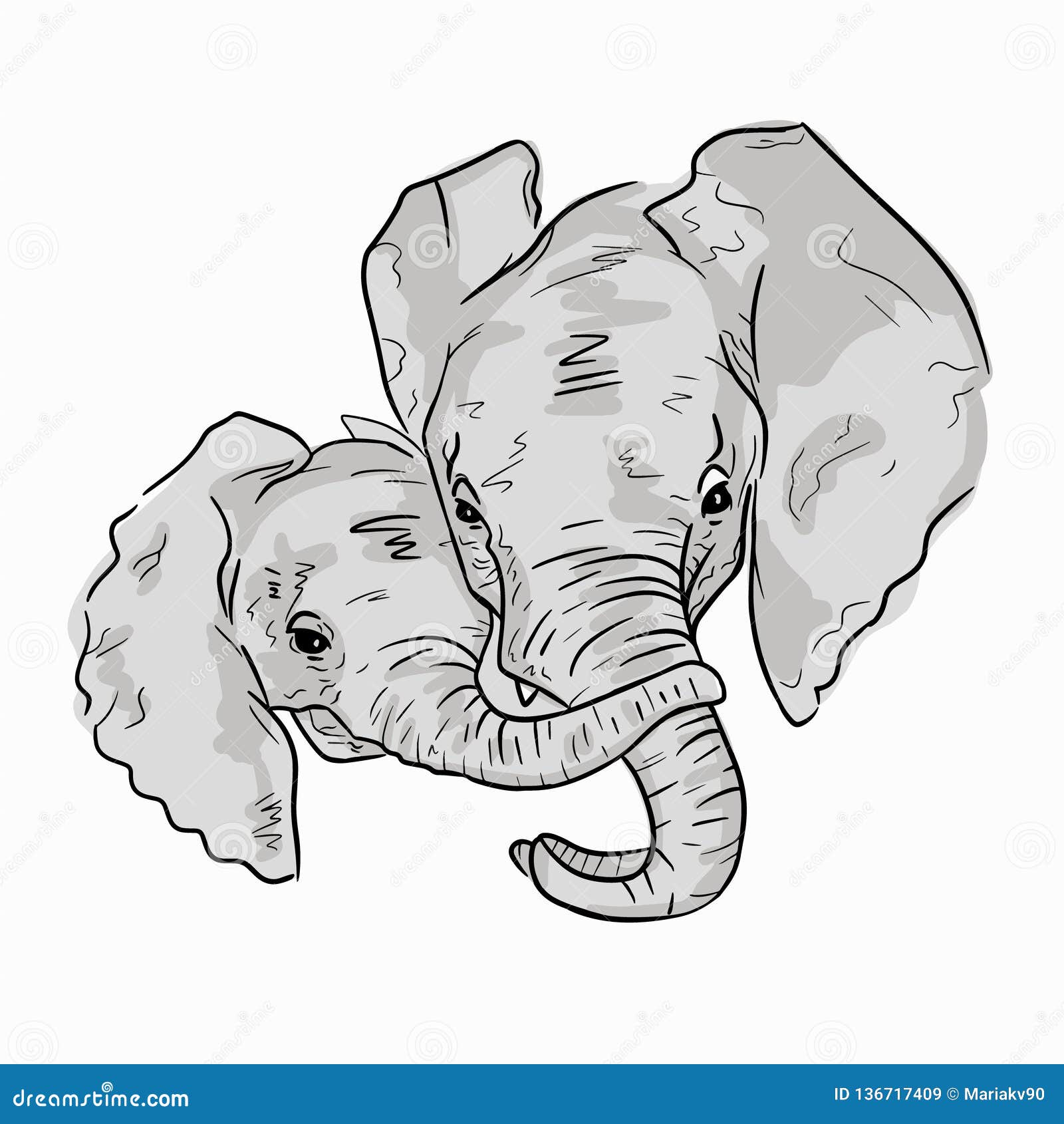 How to Draw Elephants with Step by Step Drawing Tutorial  How to Draw Step  by Step Drawing Tutorials  Elephant drawing Indian elephant drawing Step  by step drawing