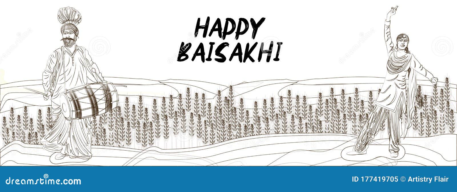Vaisakhi Colouring Pages (teacher made) - Twinkl