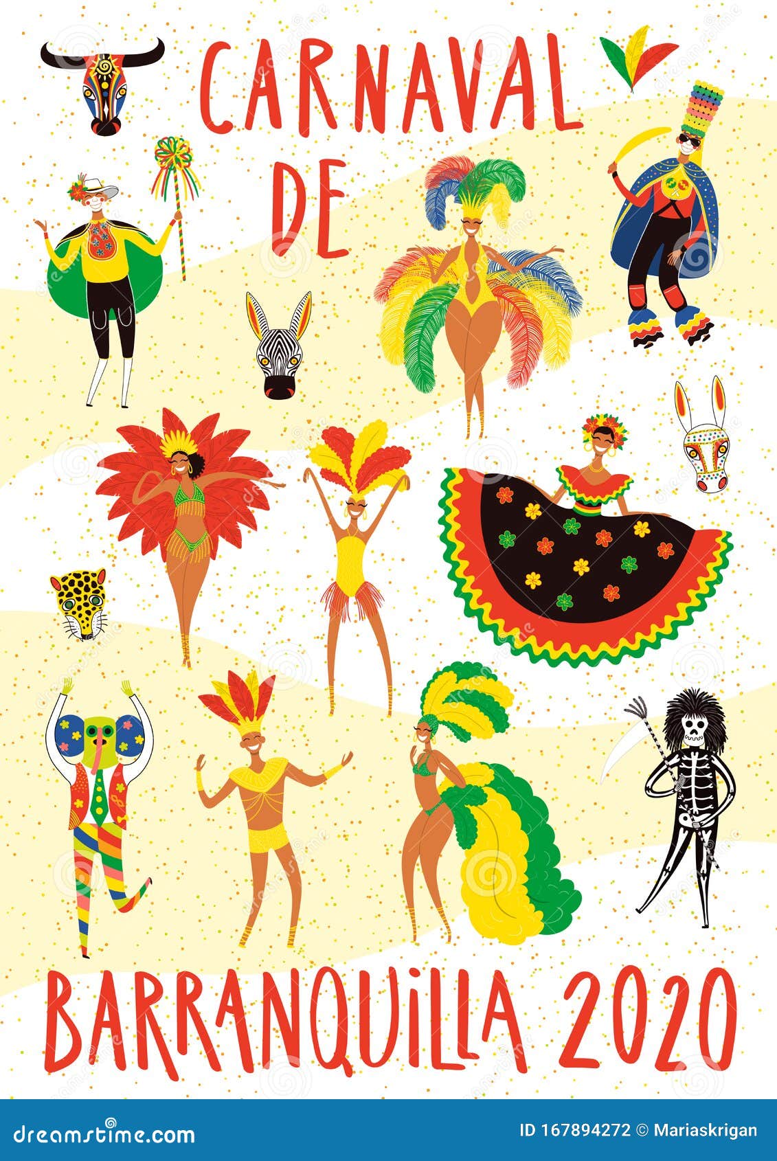 carnival of barranquilla poster