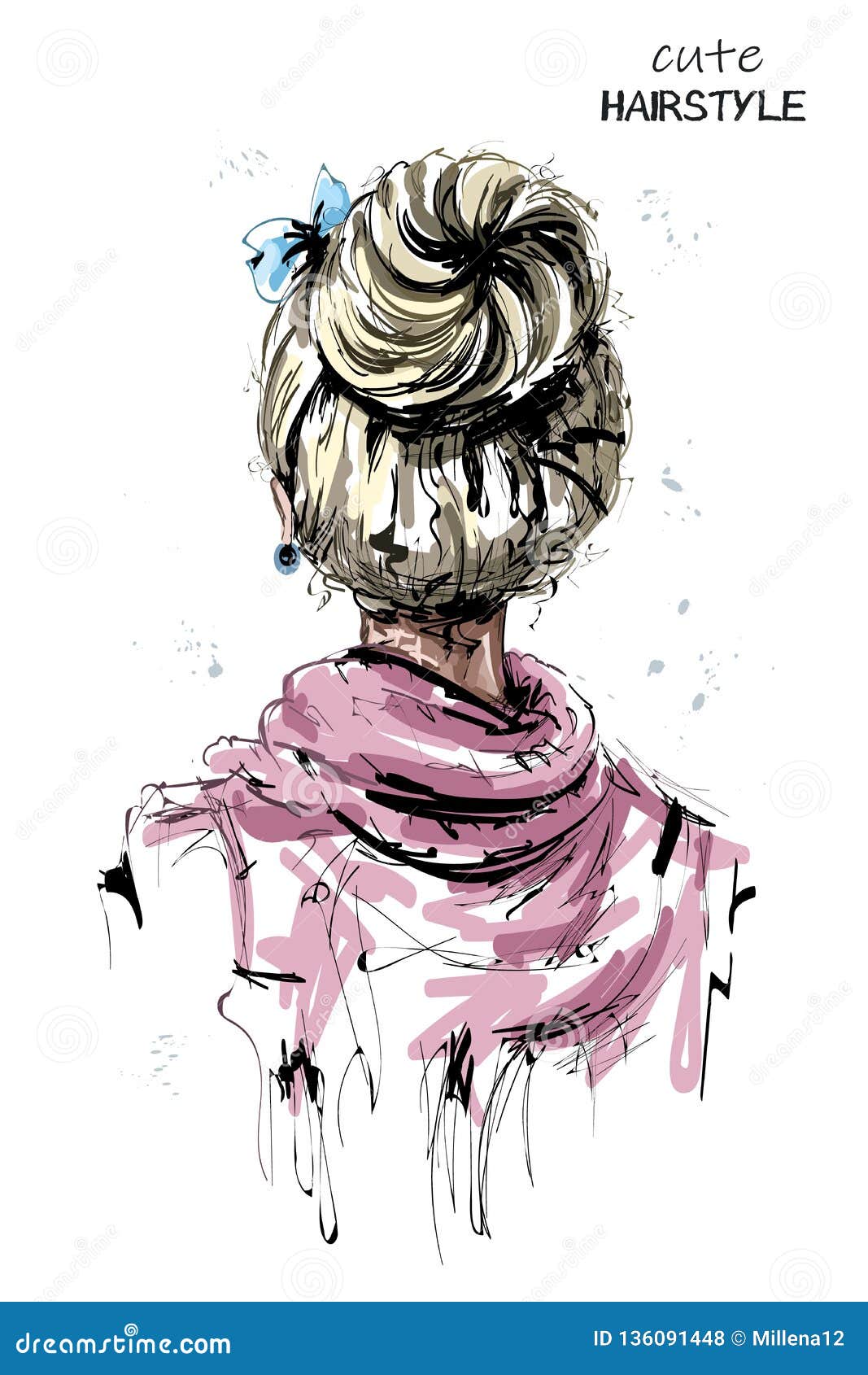 How to Draw Hair: 5 Tips for Fashion Sketching | MyBodyModel