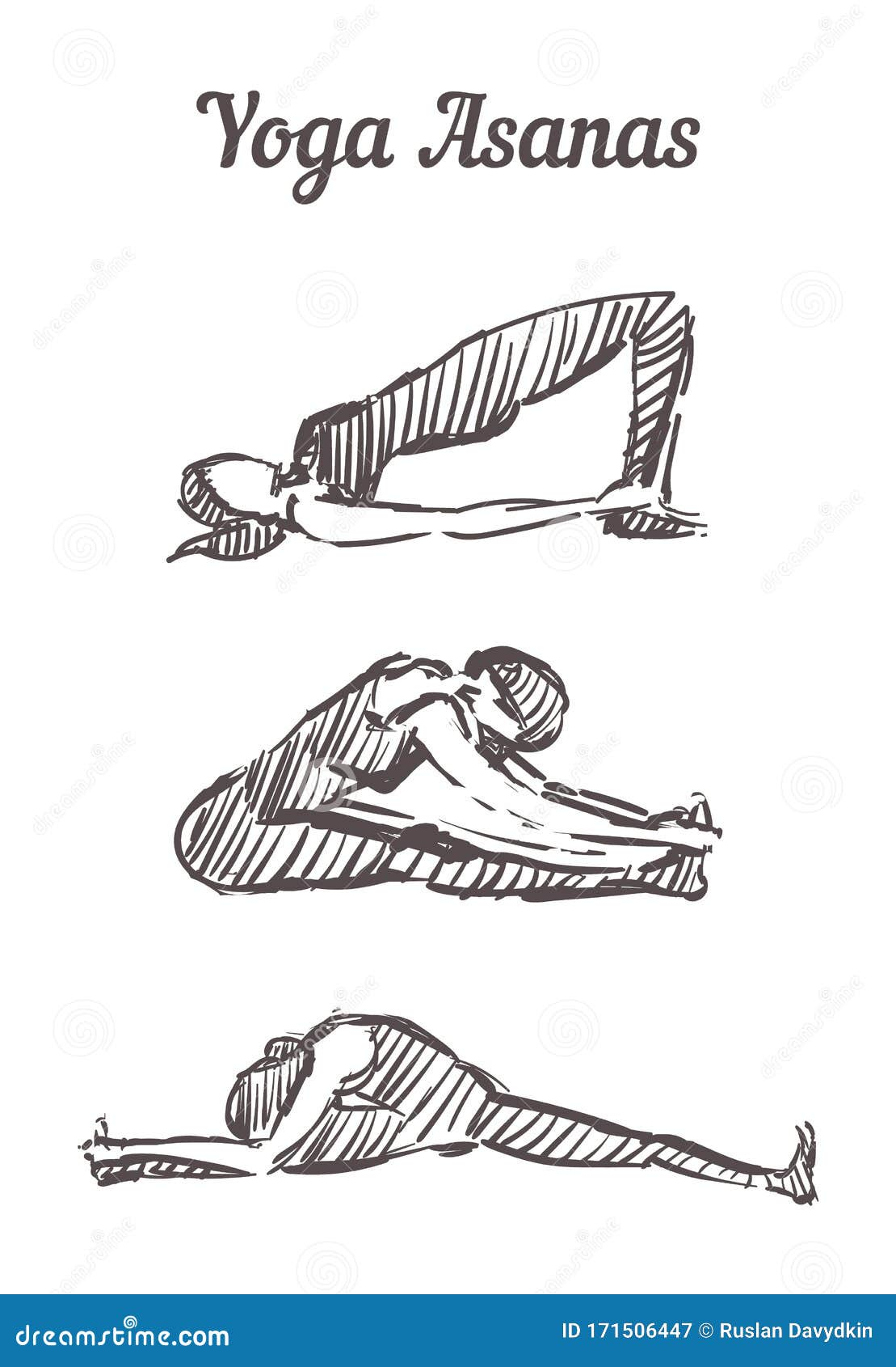 5 yoga postures drawing​ - Brainly.in