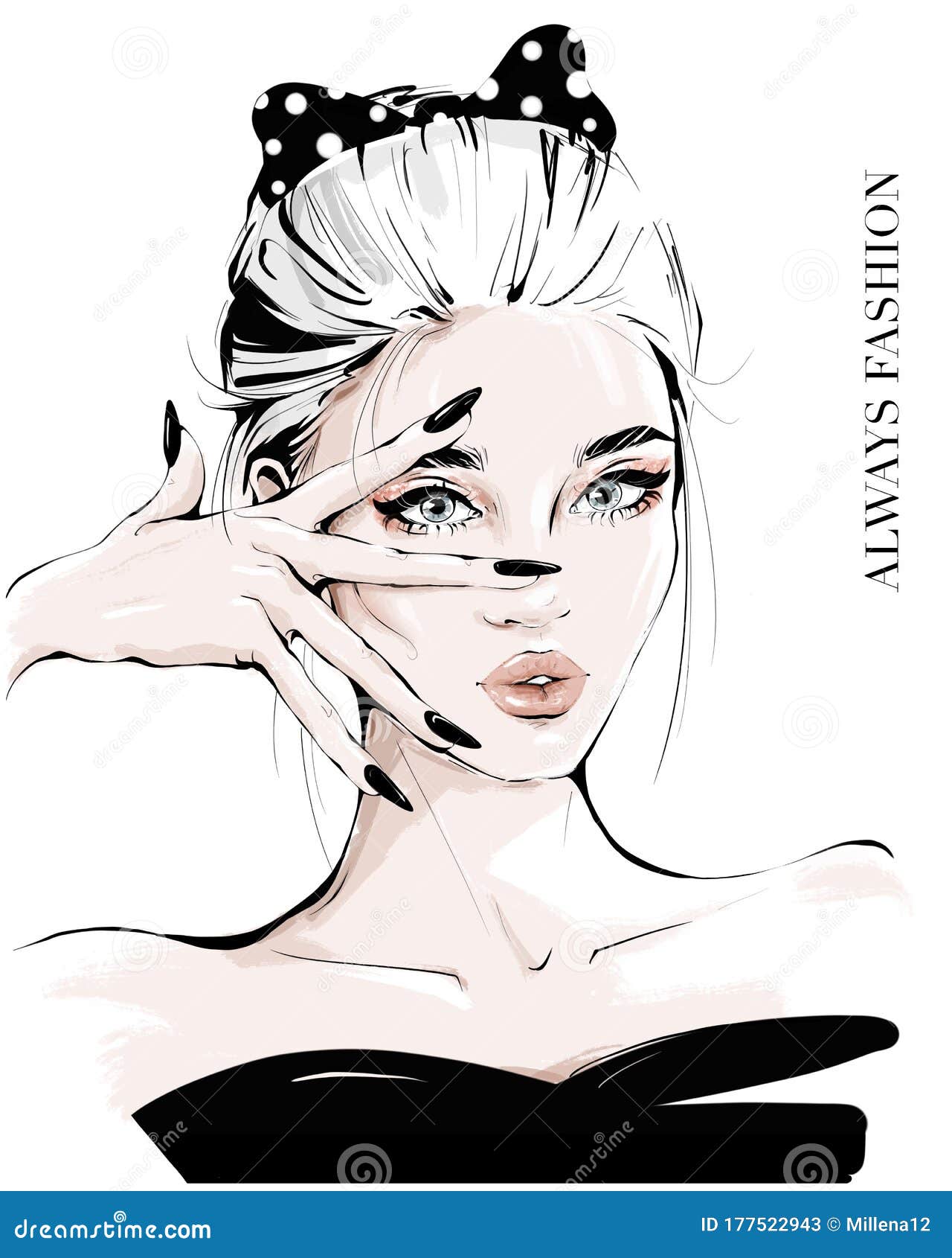 Beautiful girl pencil sketch Square Art Prints Buy HighQuality Posters  and Framed Posters Online  All in One Place  PosterGully