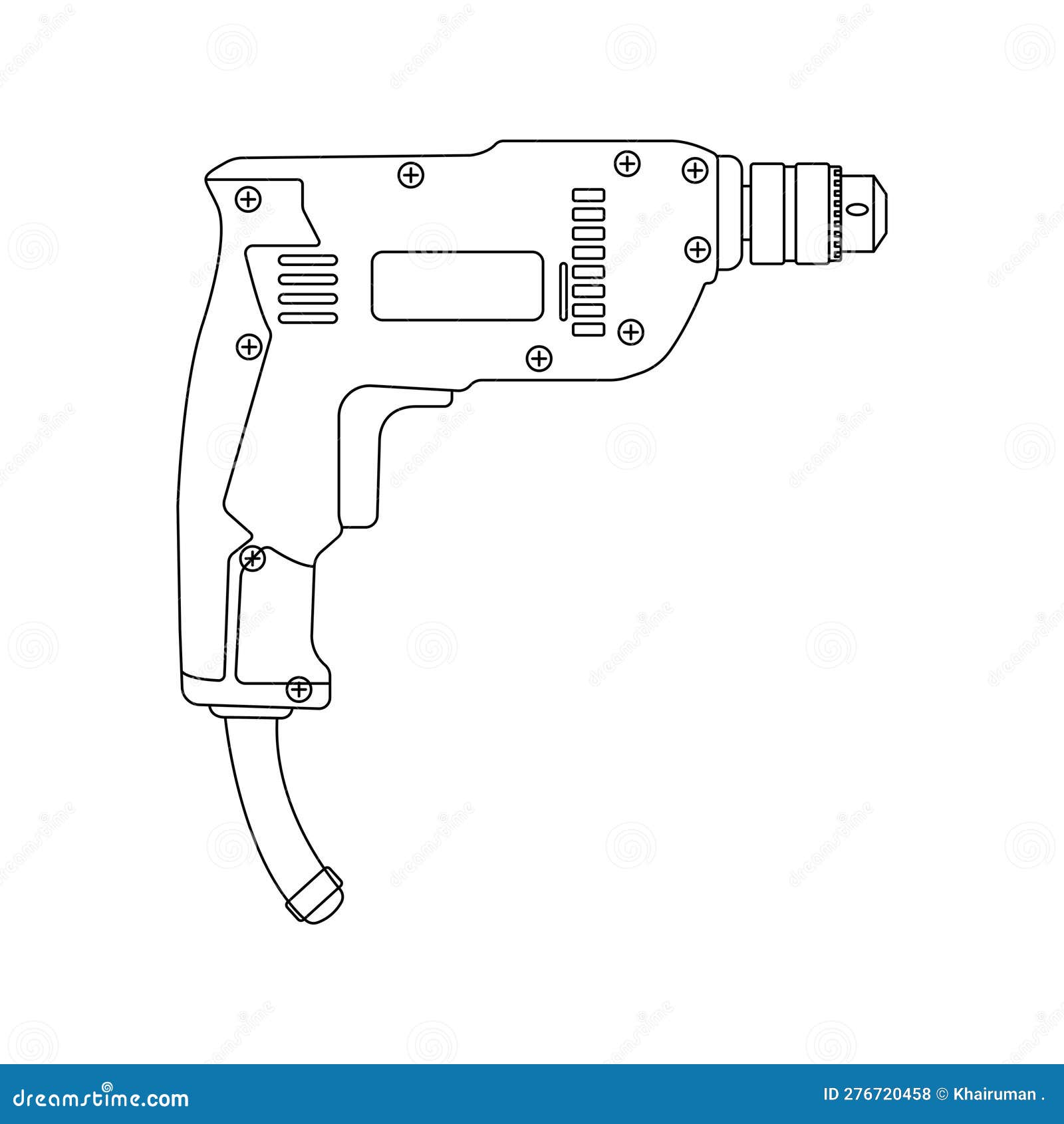 Update 110+ hand drill machine drawing