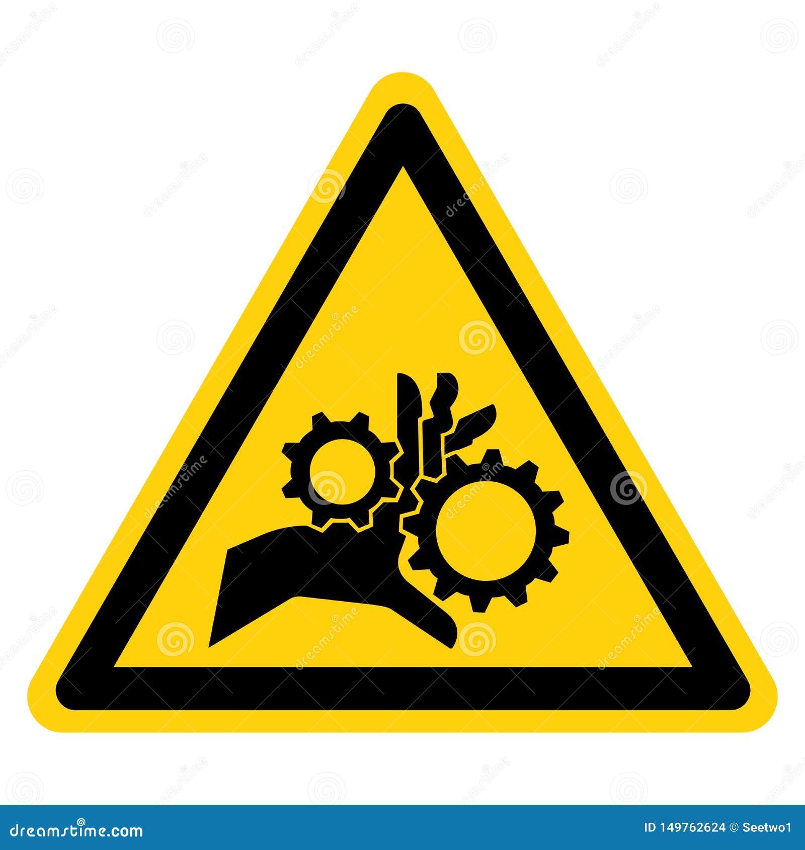 industrial safety decals shredder cut fingers vector industrial safety decals shredder cut fingers vector