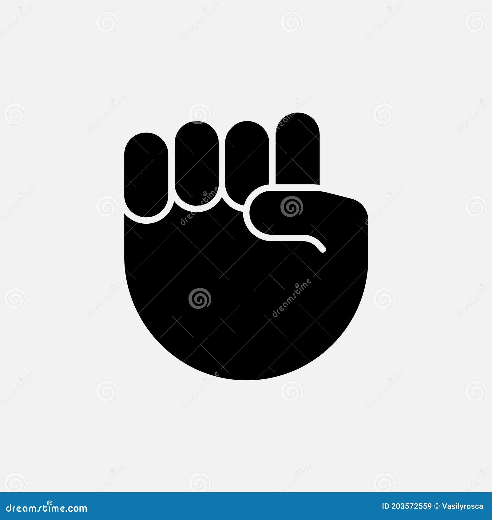 Emoji Hand Fist Emoticon Thumb Handshake Icon. Victory Fist Goodbye Vector  Symbol Royalty Free SVG, Cliparts, Vectors, and Stock Illustration. Image  189409040.