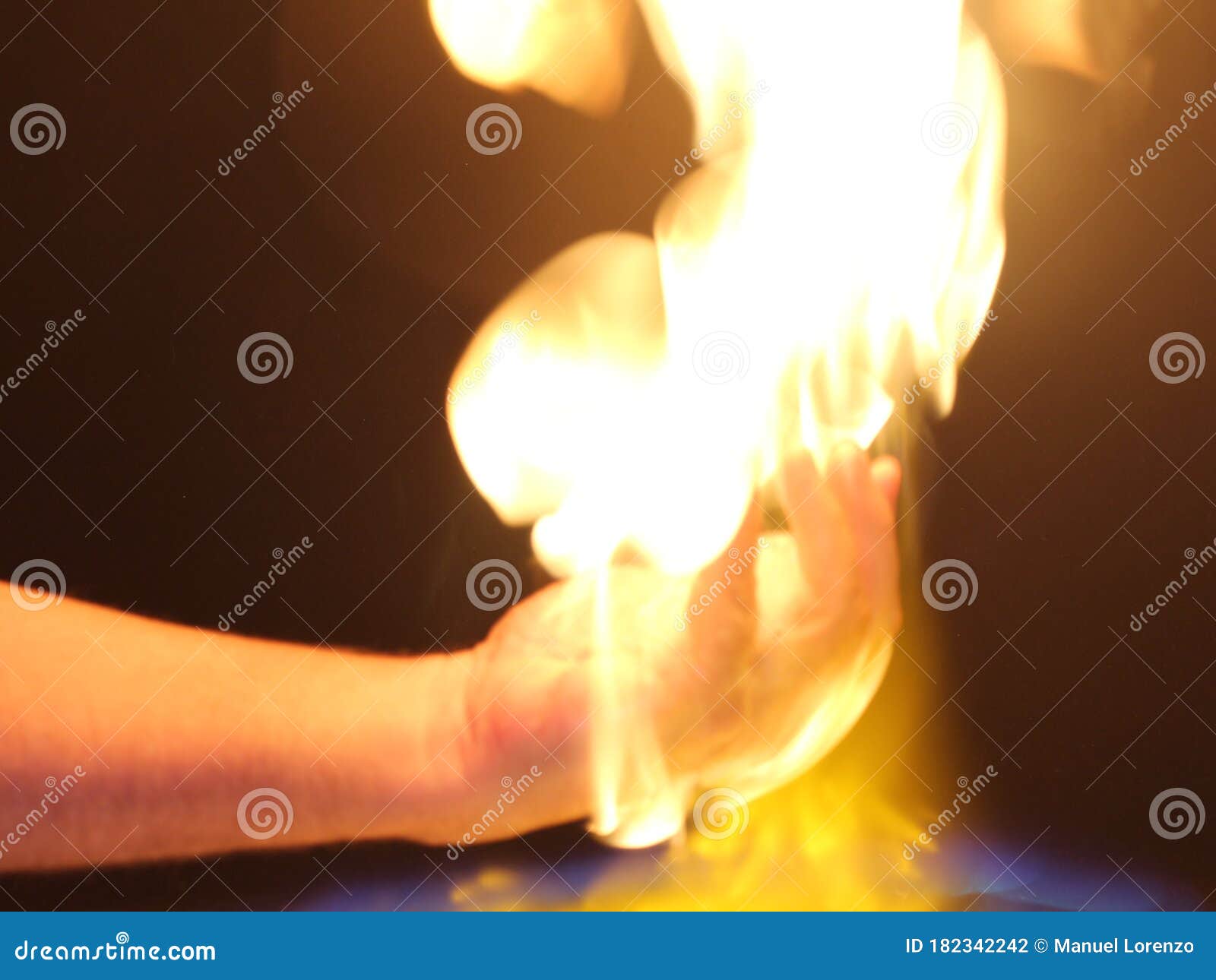 hand flames fire heat fingers burn burn burn nail tight