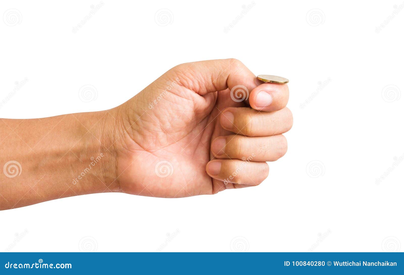 Hand flip a coin stock photo. Image of palm, currency ...