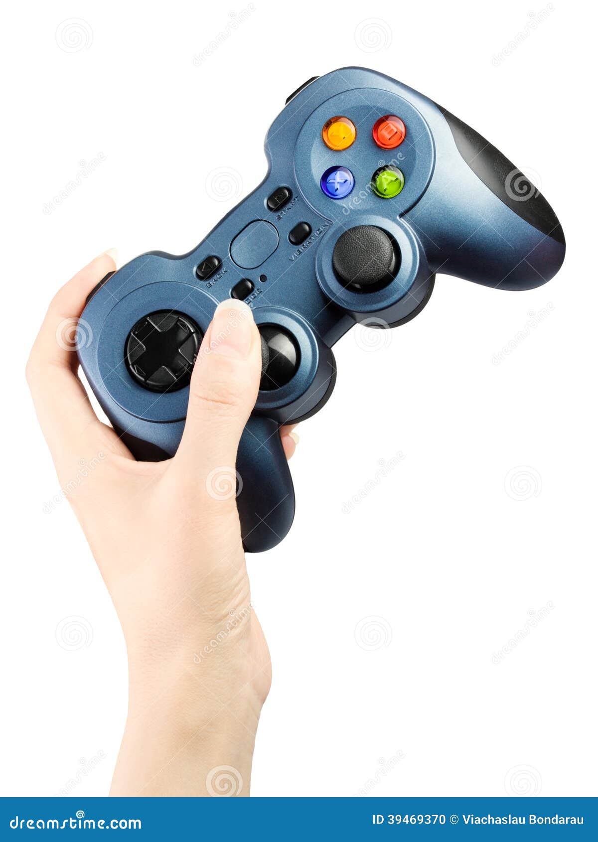 Hand With Gamepad Editorial Image Image 39469370