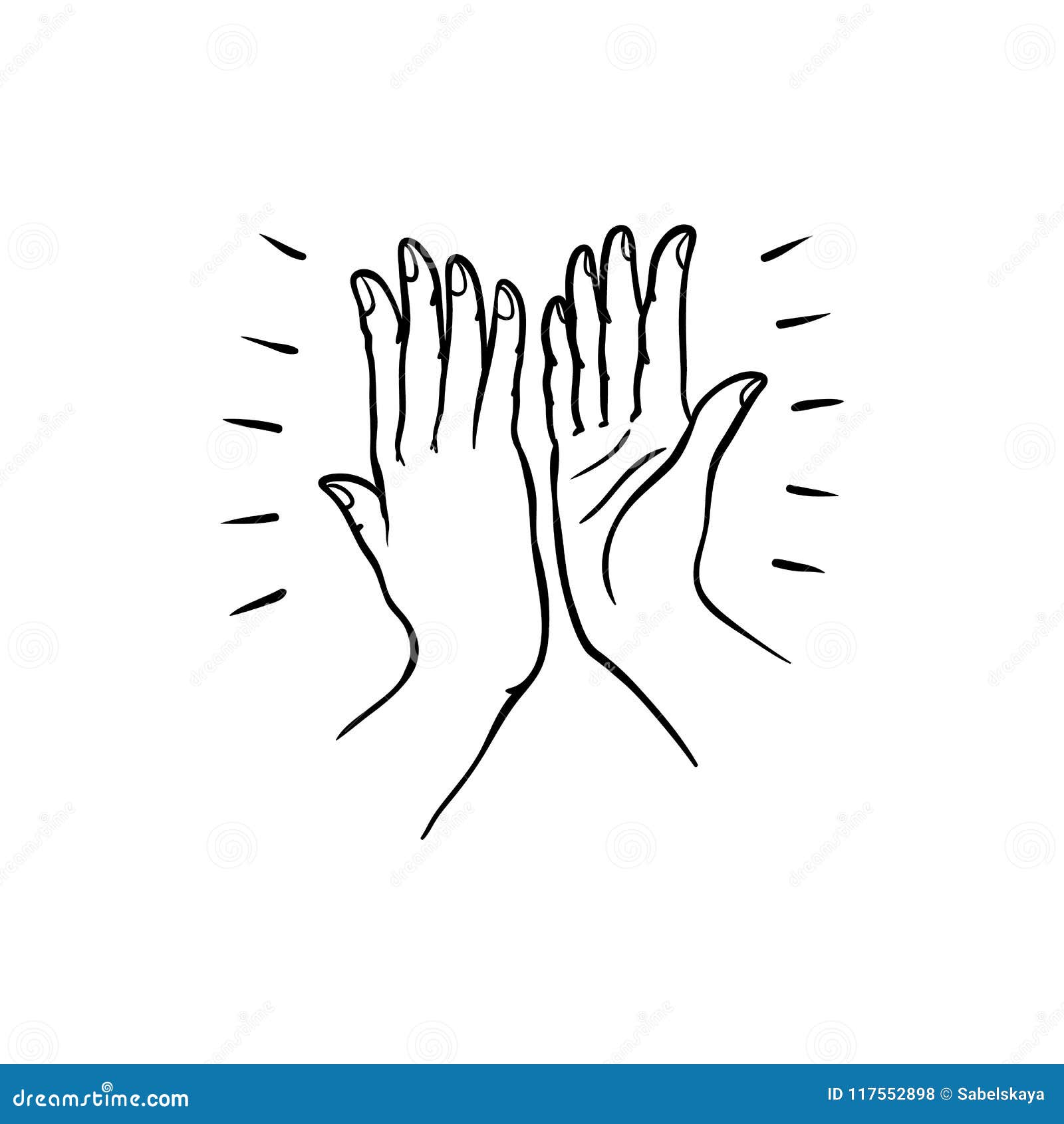 High five - Free hands and gestures icons