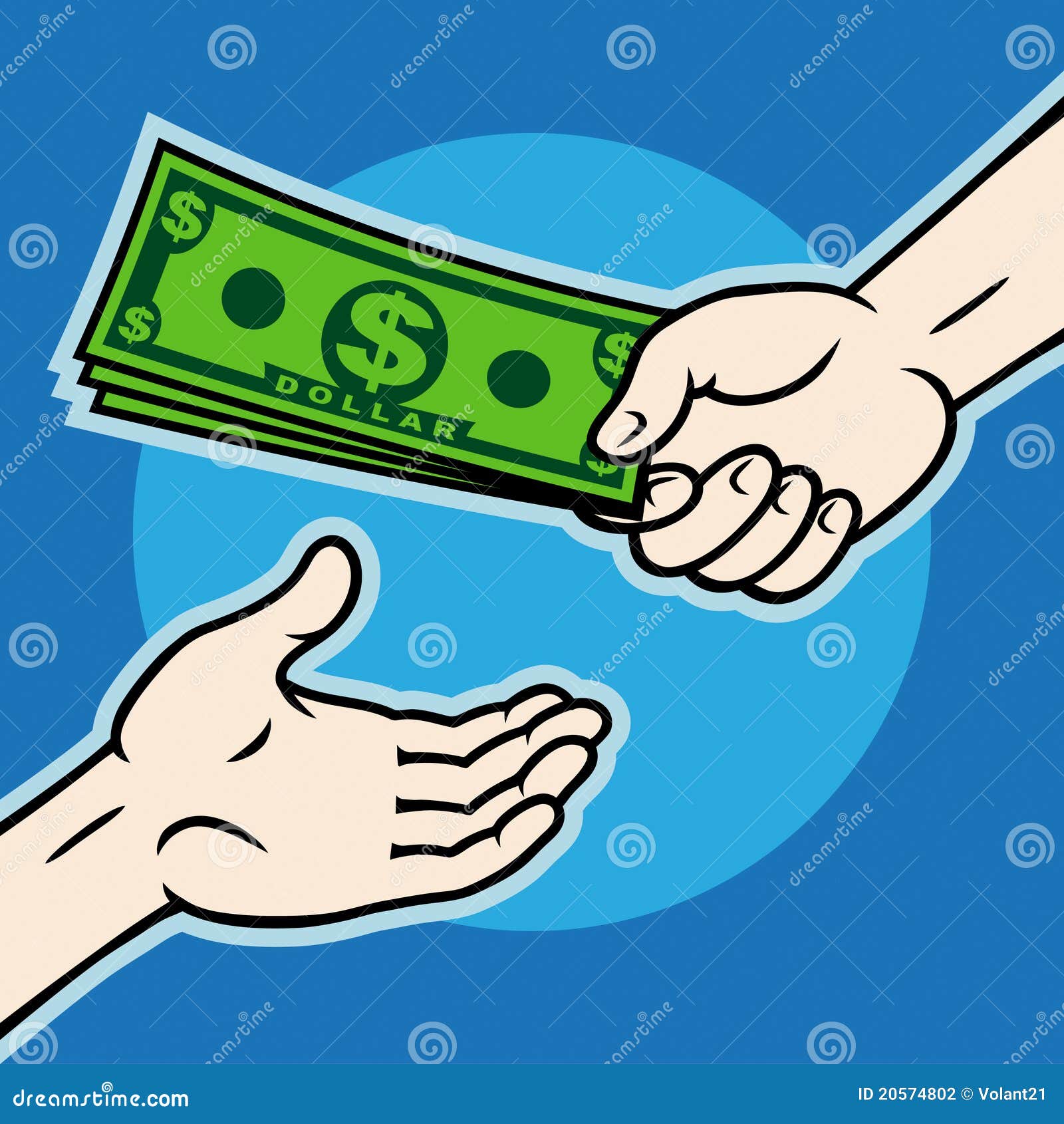 clipart money hand - photo #29