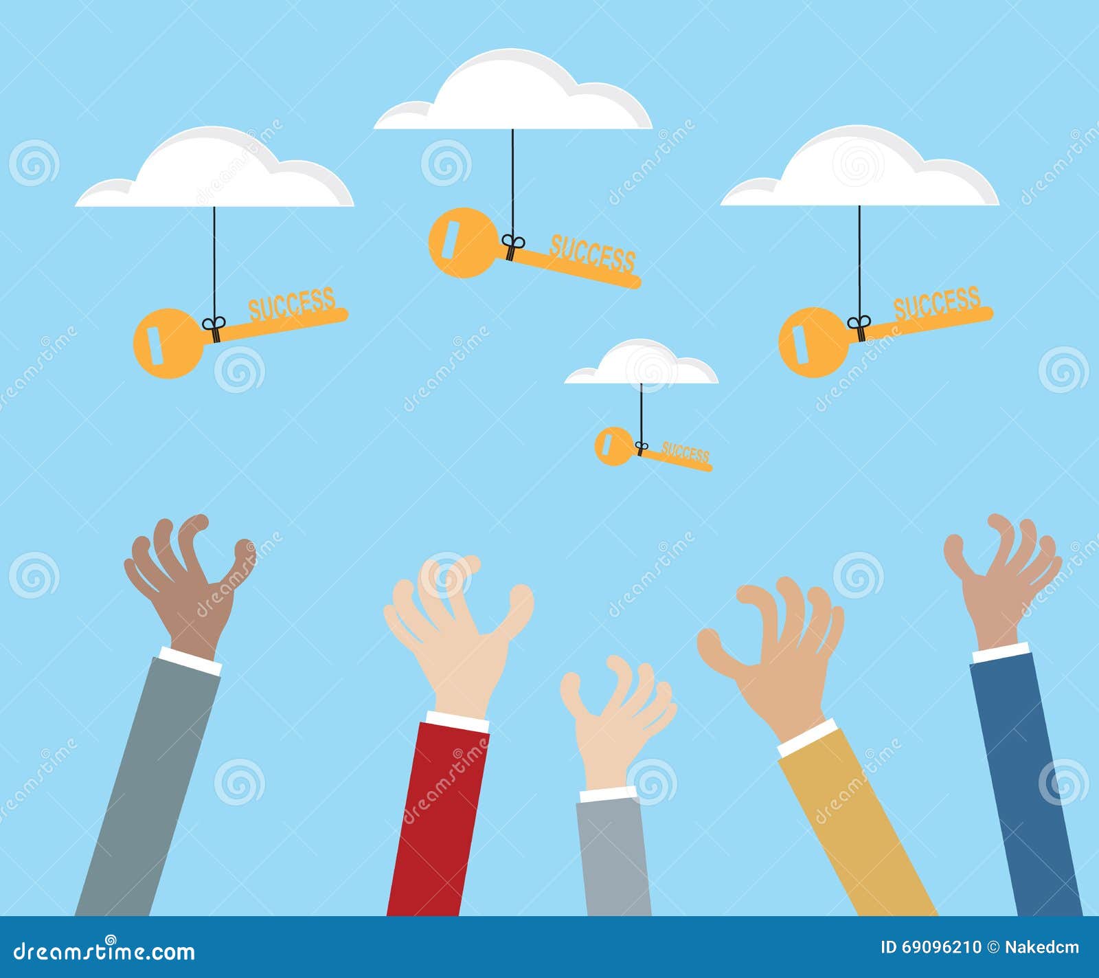 Hand Grabbing Cartoon Isolated Symbol In Black And White Vector