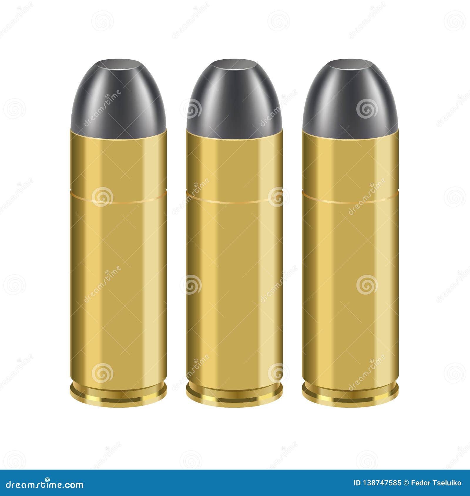 Brass Bullet Royalty-Free Stock Photo | CartoonDealer.com #9196275