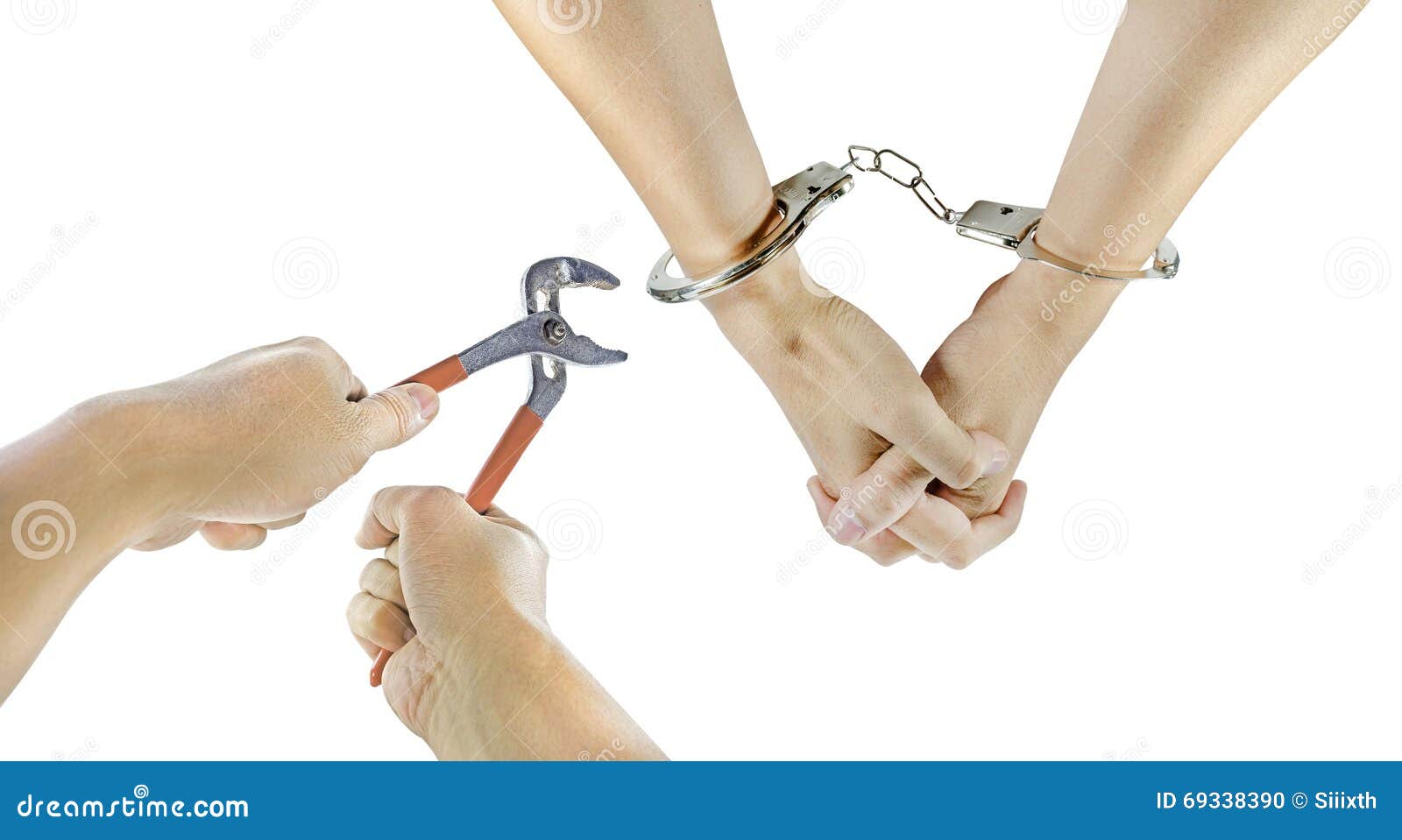 Hand Handcuffs Other Hand Cutting Handcuffs Photos Free & Royalty