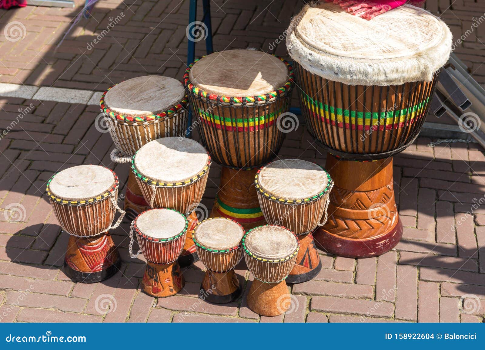 Handheld Drums stock photo. Image of nederland, loud 158922604