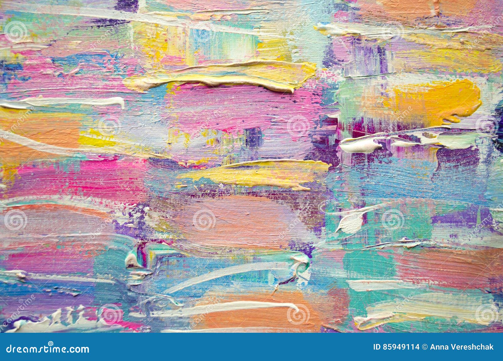 Hand Het Getrokken Acryl Schilderen Abstracte Kunstachtergrond Het Acryl Schilderen Op Canvas Kleurentextuur Fragment Van Kunstwe Stock Foto Afbeelding Bestaande Uit Hoofd Banner