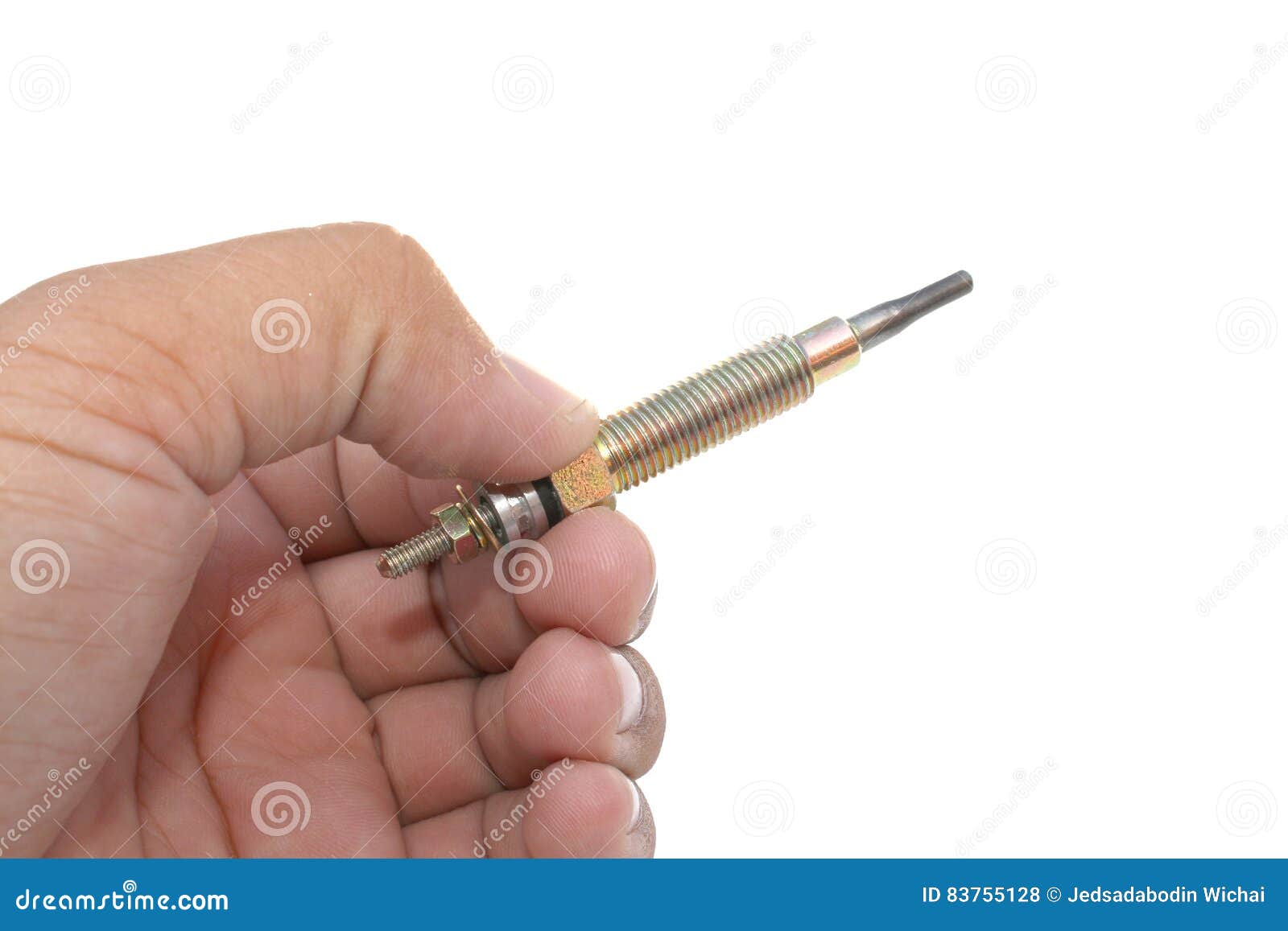 Hand Hold Dirty Fuel Injector Engine Stock Photo Image of engine