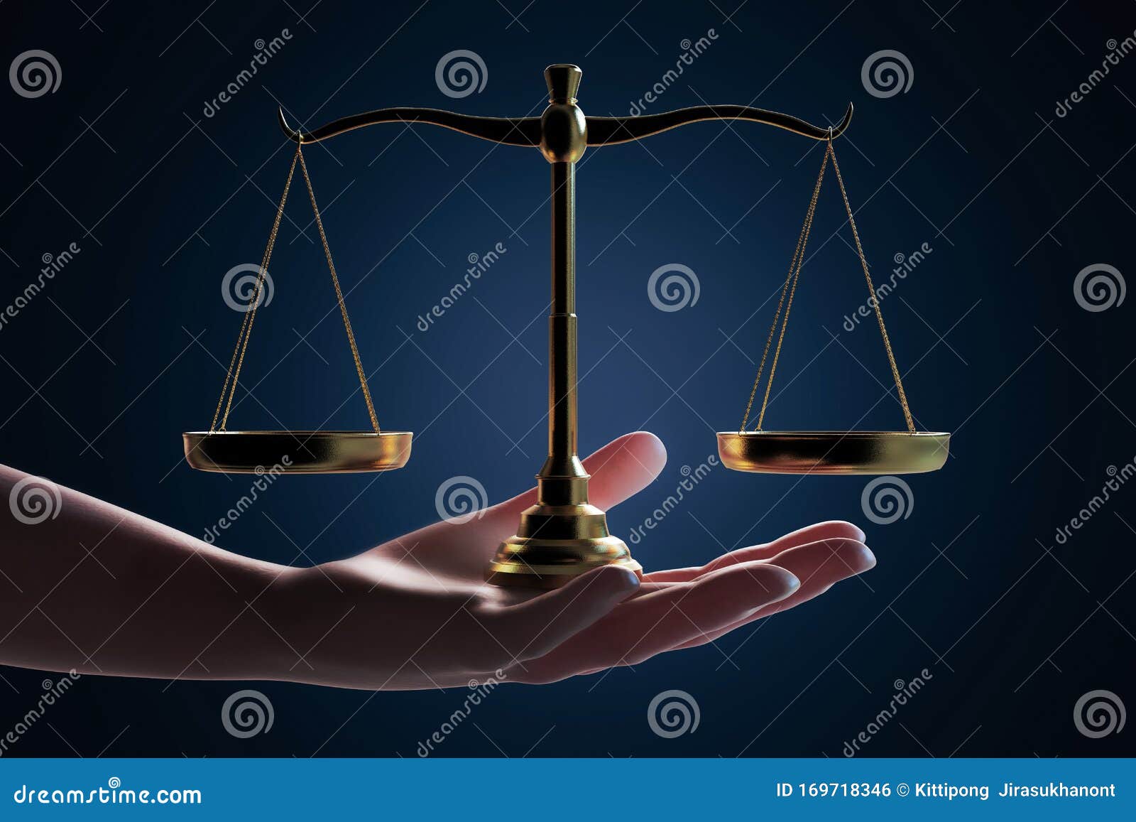 Hand hold law scale stock illustration. Illustration of justice 169718346