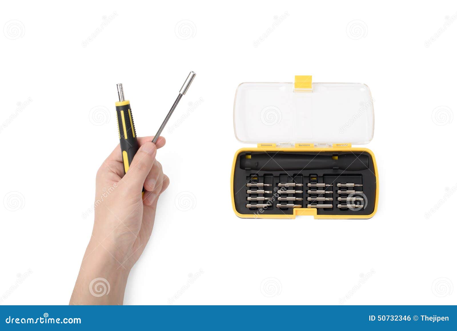 Hand Hold Variable Screwdriver Stock Photo Image of industry