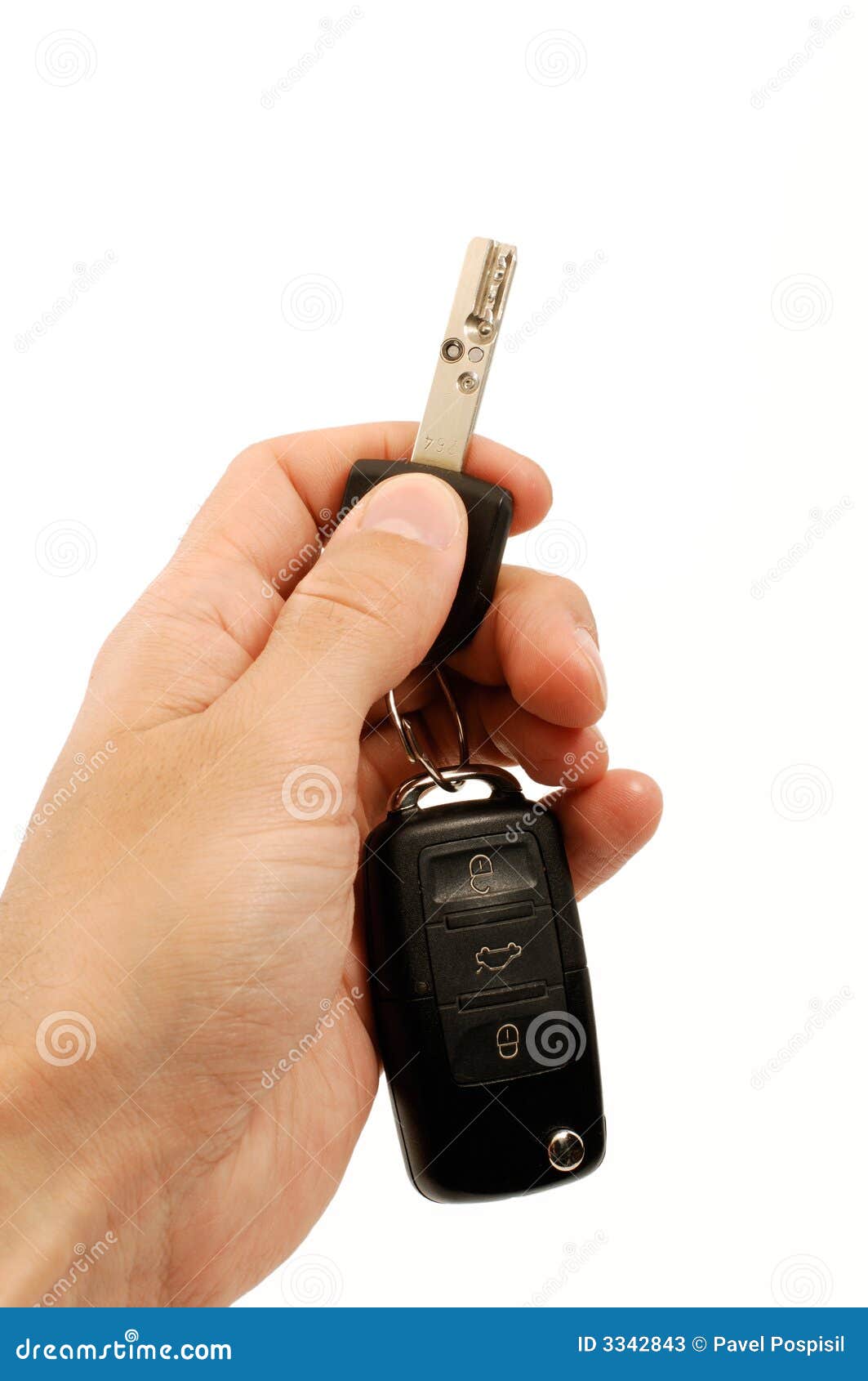 Hand holding car keys stock image. Image of male, hold 3342843