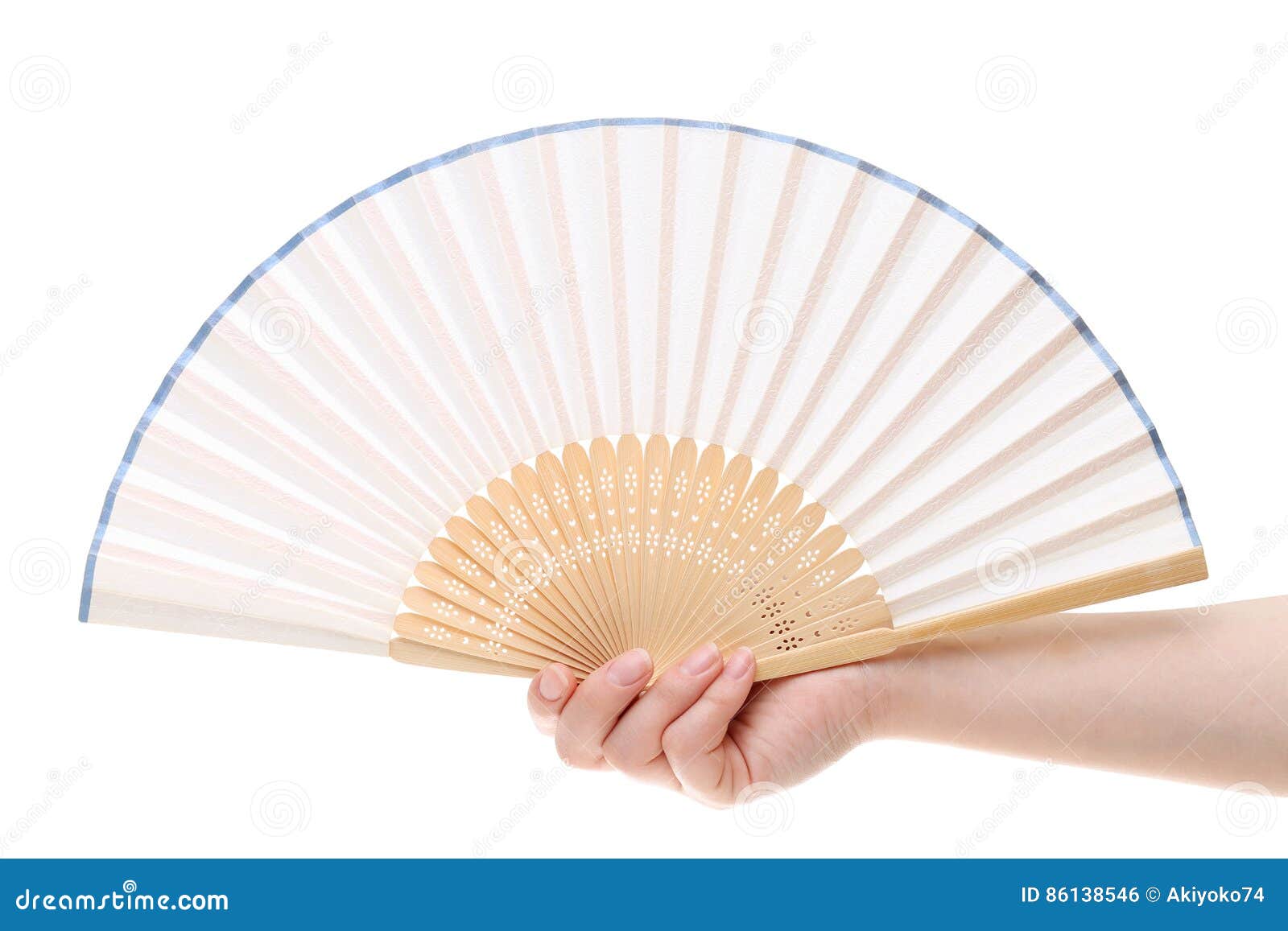 Hand holding chinese fan stock photo. Image of eastern 86138546
