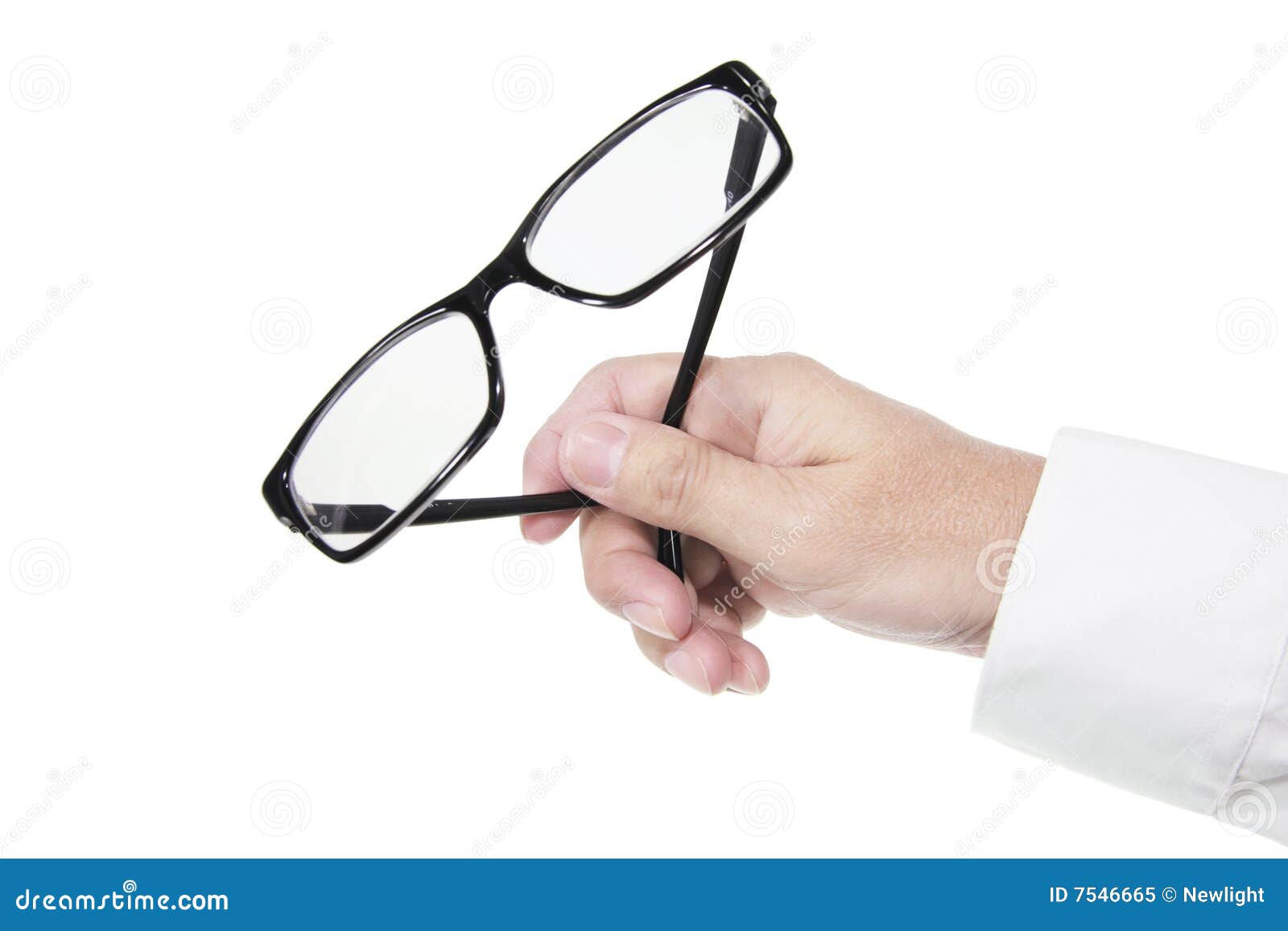 Hand Holding Eyeglasses Royalty Free Stock Photo Image 7546665